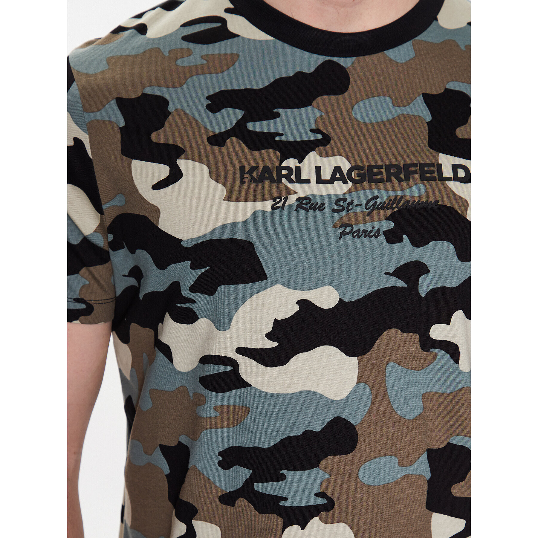 KARL LAGERFELD Тишърт 755039 532225 Цветен Regular Fit - Pepit.bg