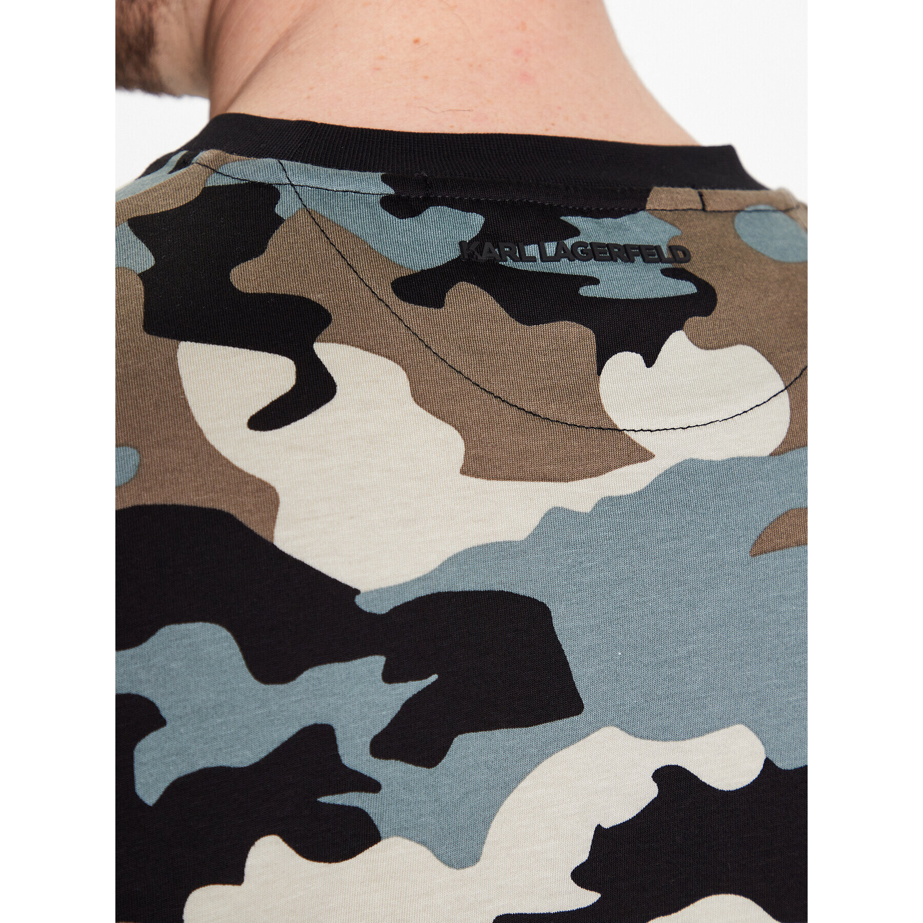 KARL LAGERFELD Тишърт 755039 532225 Цветен Regular Fit - Pepit.bg