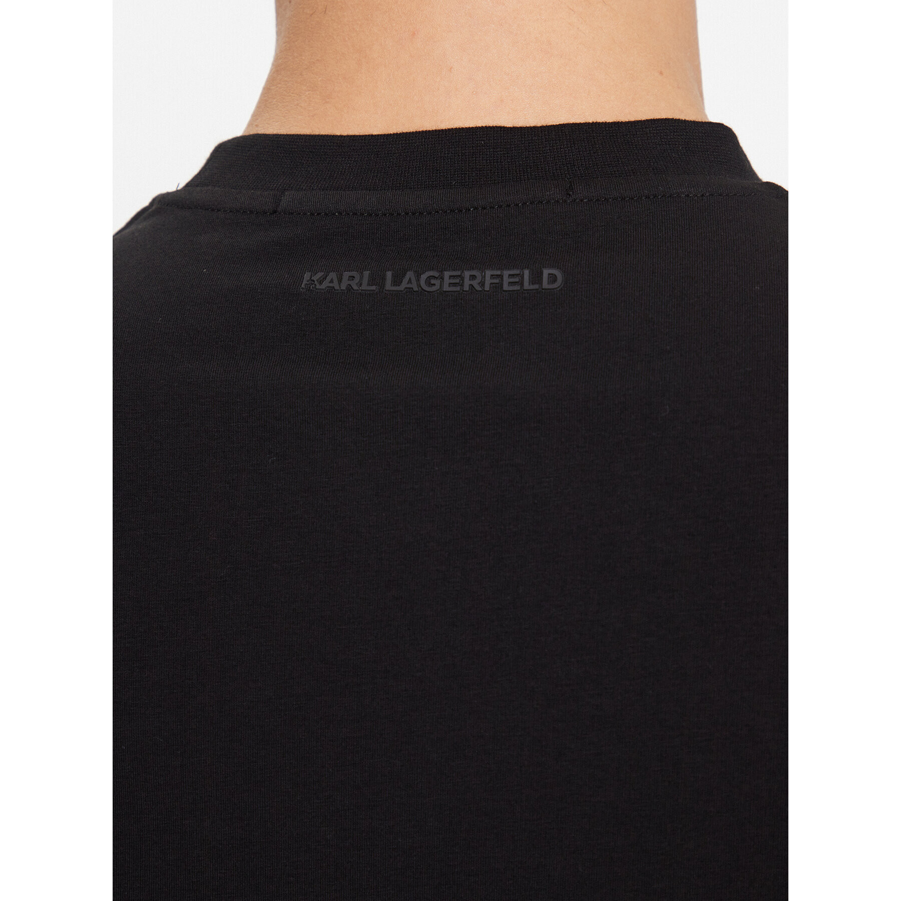 KARL LAGERFELD Тишърт 755044 534221 Черен Regular Fit - Pepit.bg