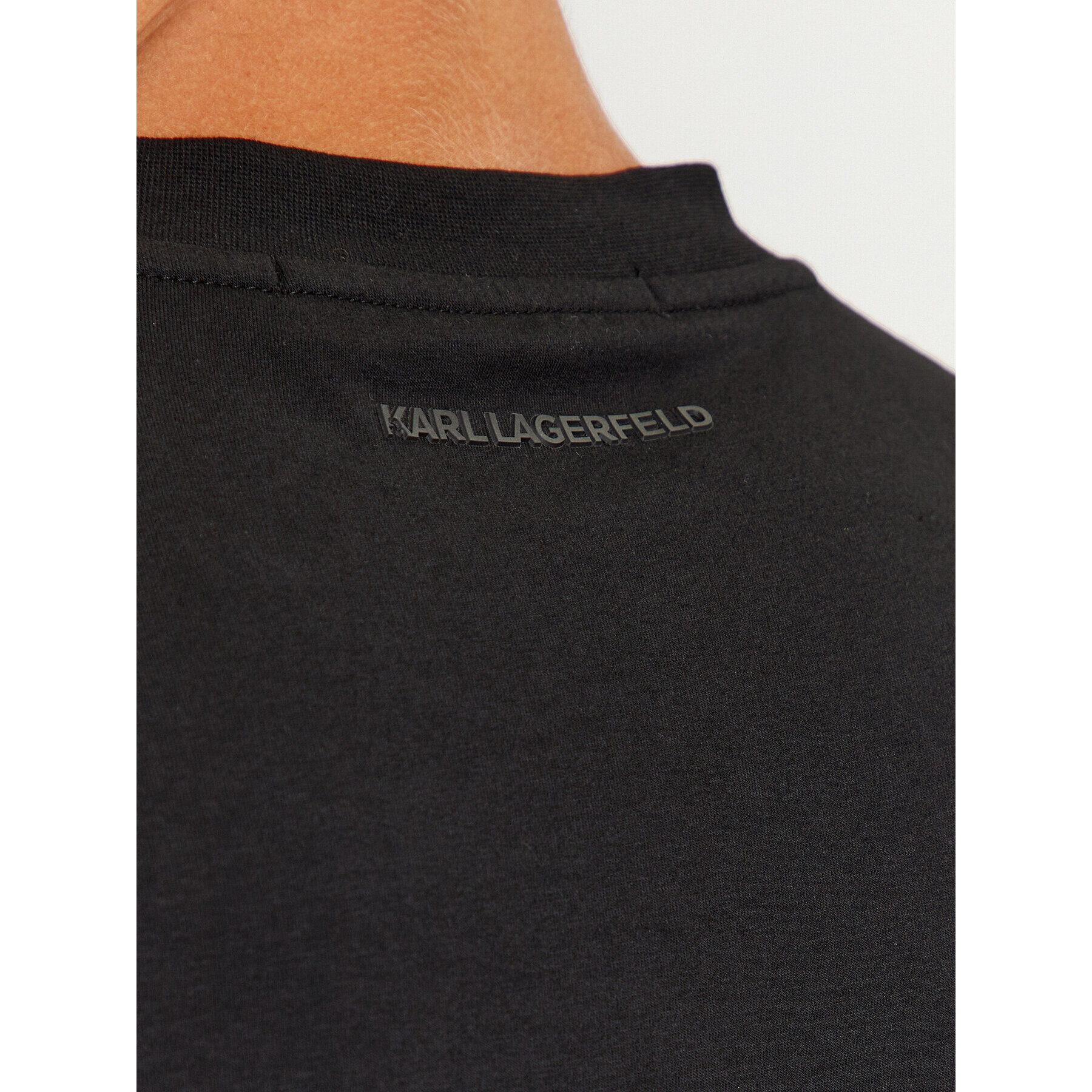 KARL LAGERFELD Тишърт 755047 534221 Черен Regular Fit - Pepit.bg