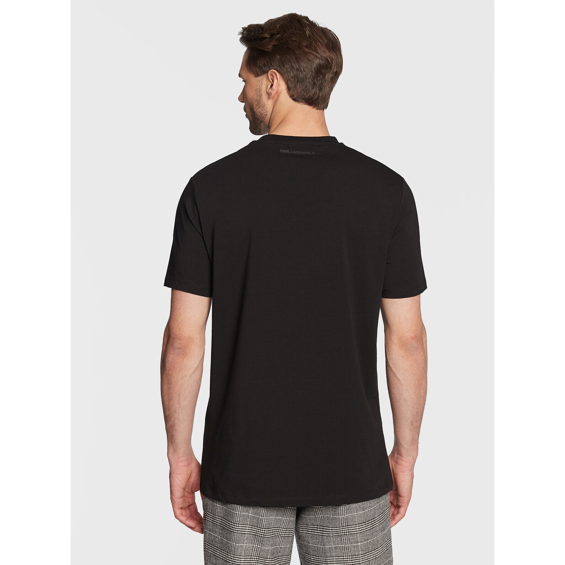 KARL LAGERFELD Тишърт 755054 524221 Черен Regular Fit - Pepit.bg