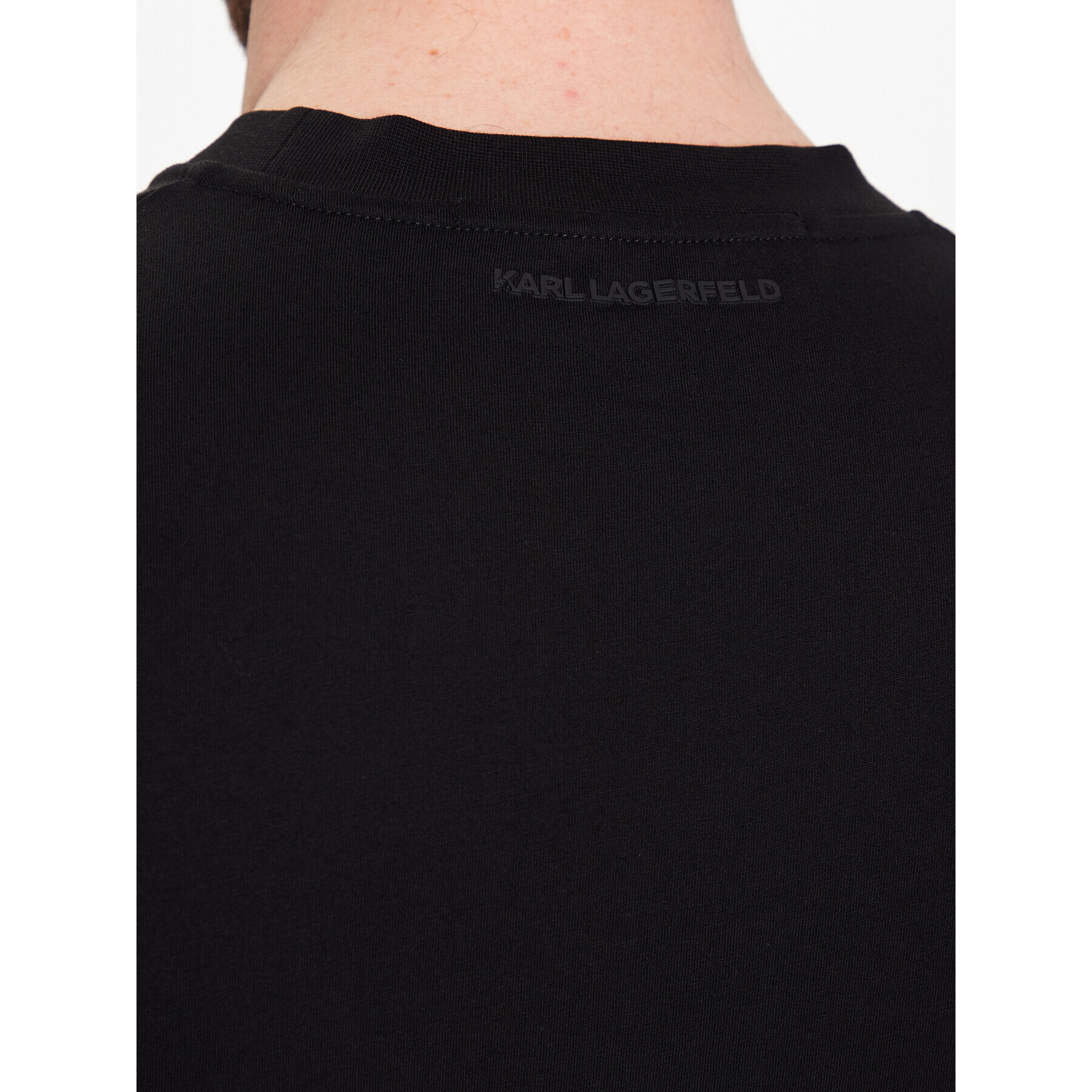 KARL LAGERFELD Тишърт 755054 532224 Черен Regular Fit - Pepit.bg