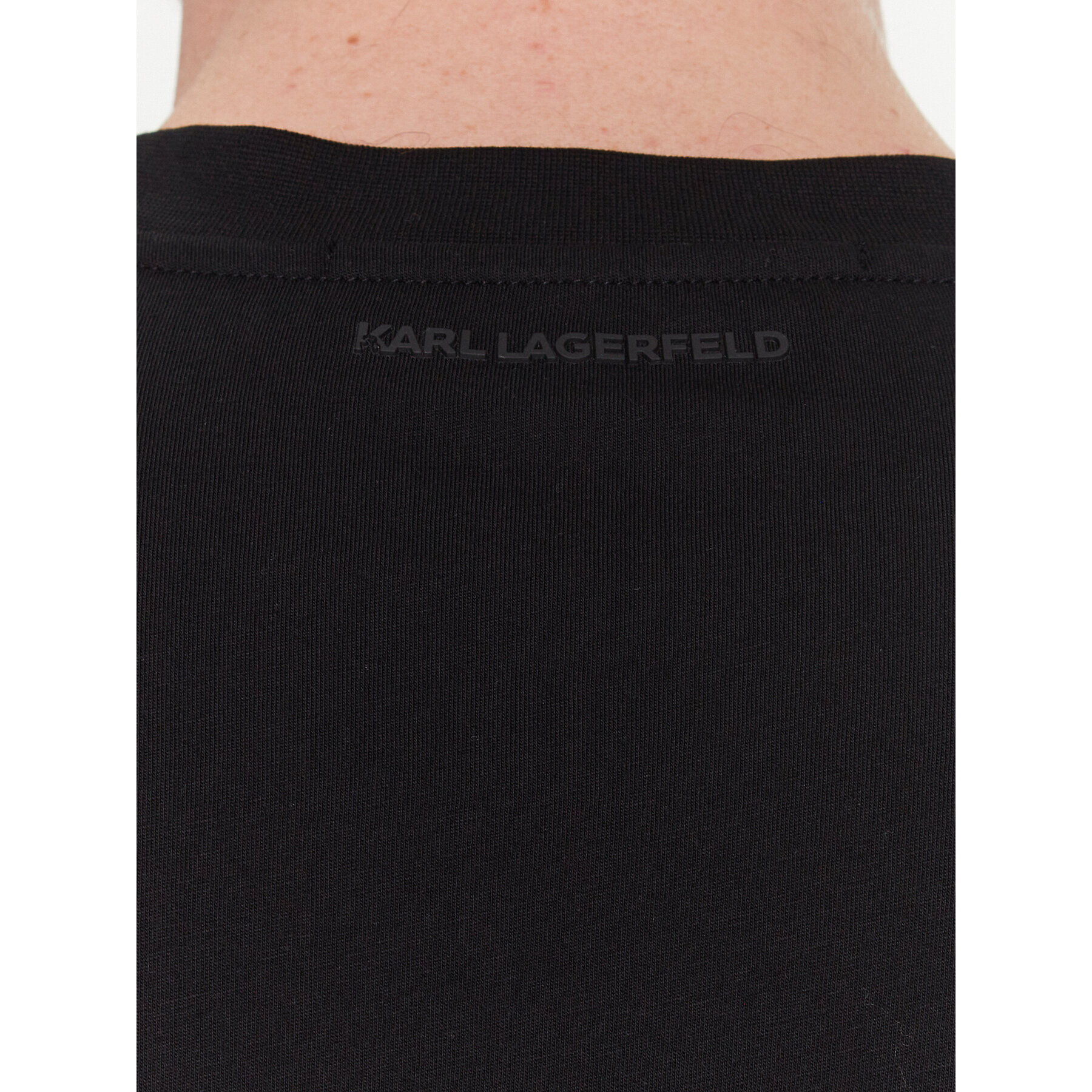 KARL LAGERFELD Тишърт 755054 532224 Черен Regular Fit - Pepit.bg