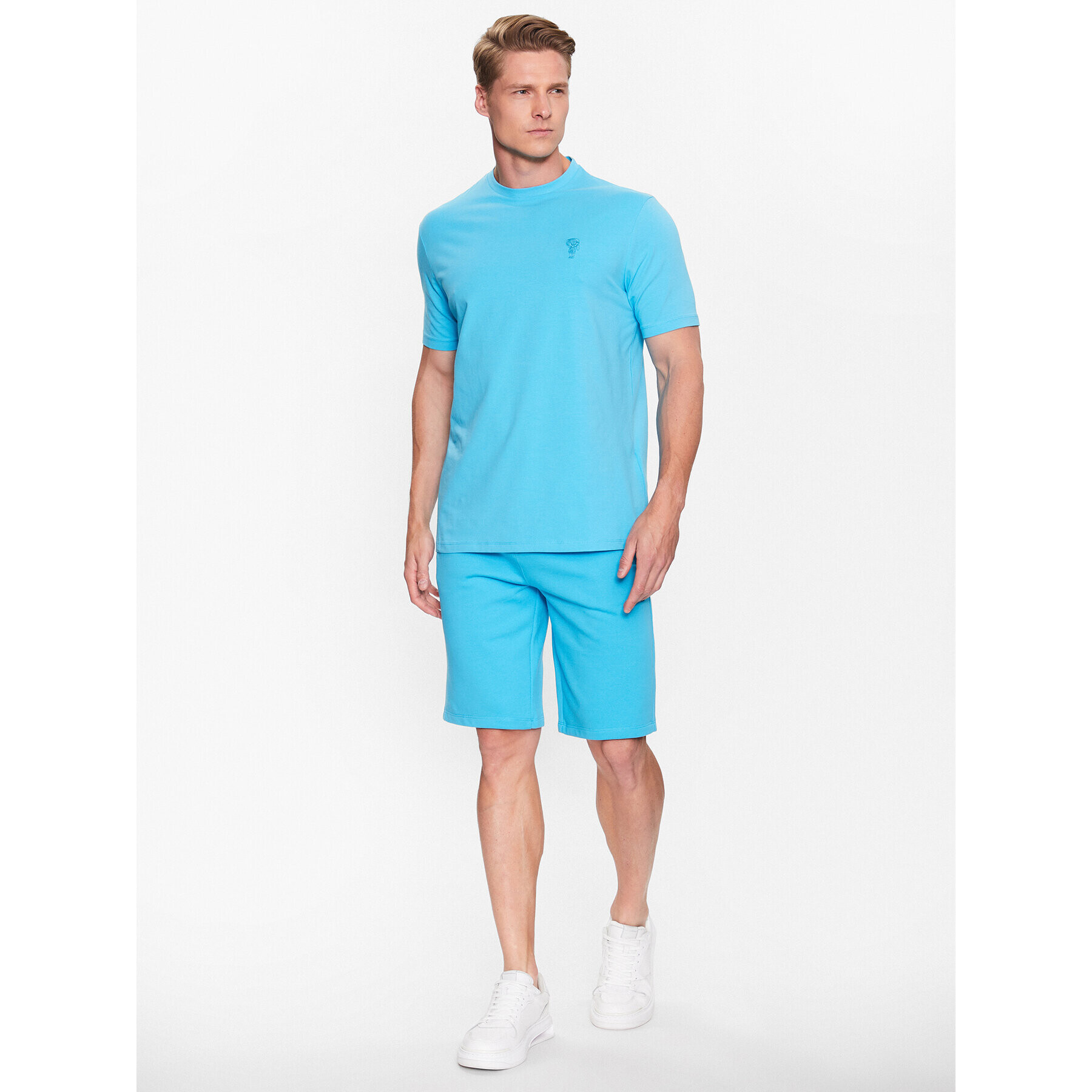 KARL LAGERFELD Тишърт 755055 532221 Син Regular Fit - Pepit.bg