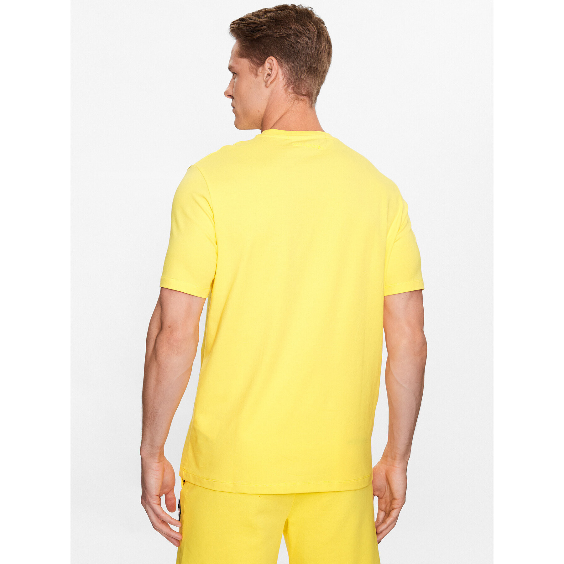 KARL LAGERFELD Тишърт 755055 532221 Жълт Regular Fit - Pepit.bg