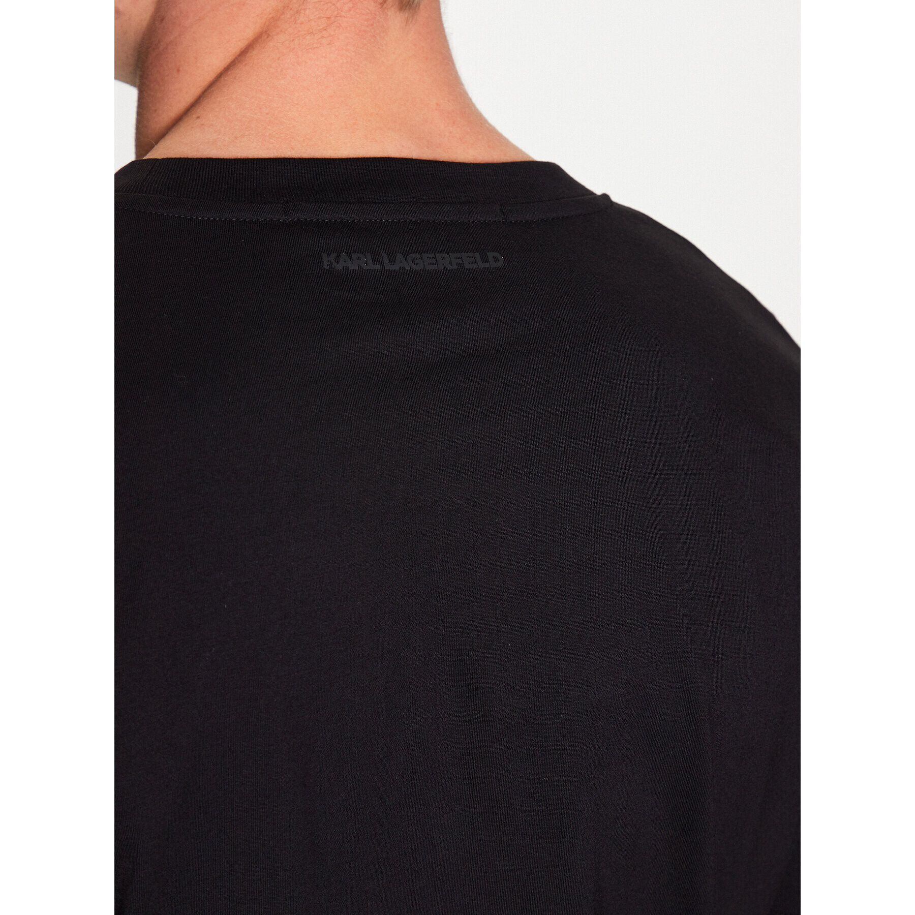 KARL LAGERFELD Тишърт 755060 532241 Черен Regular Fit - Pepit.bg