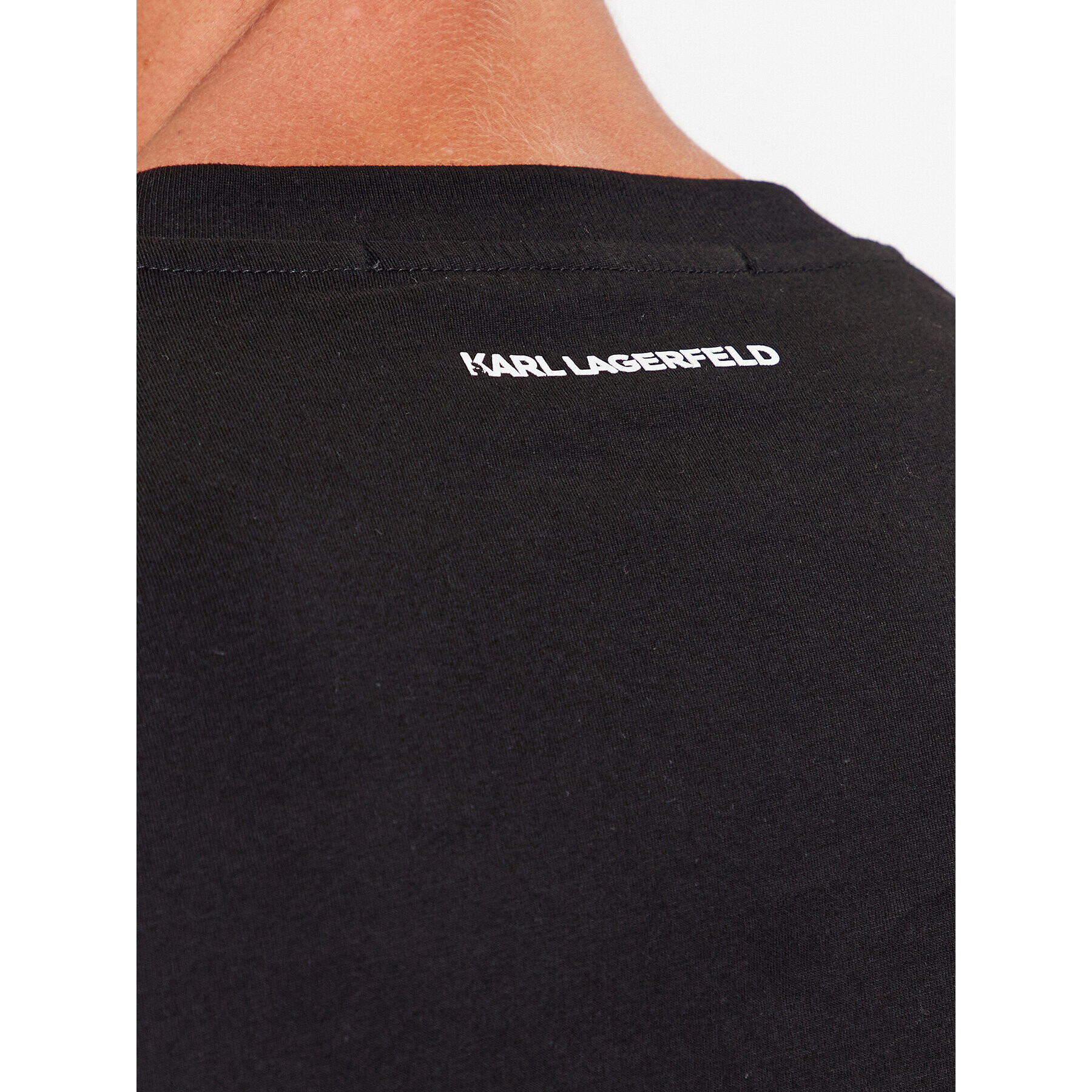 KARL LAGERFELD Тишърт 755061 534241 Черен Regular Fit - Pepit.bg