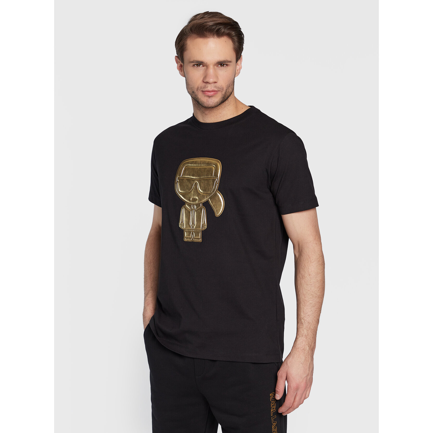 KARL LAGERFELD Тишърт 755064 524241 Черен Regular Fit - Pepit.bg