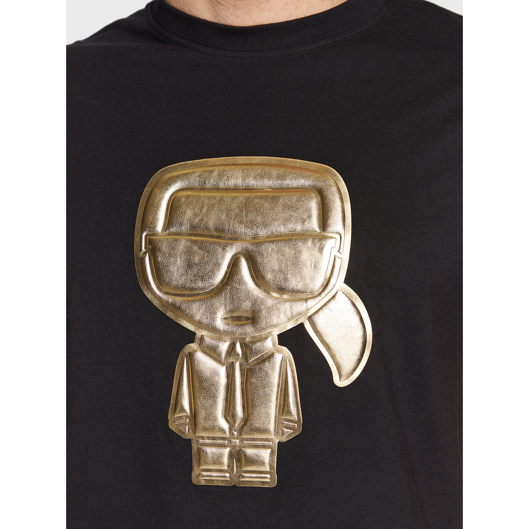 KARL LAGERFELD Тишърт 755064 524241 Черен Regular Fit - Pepit.bg