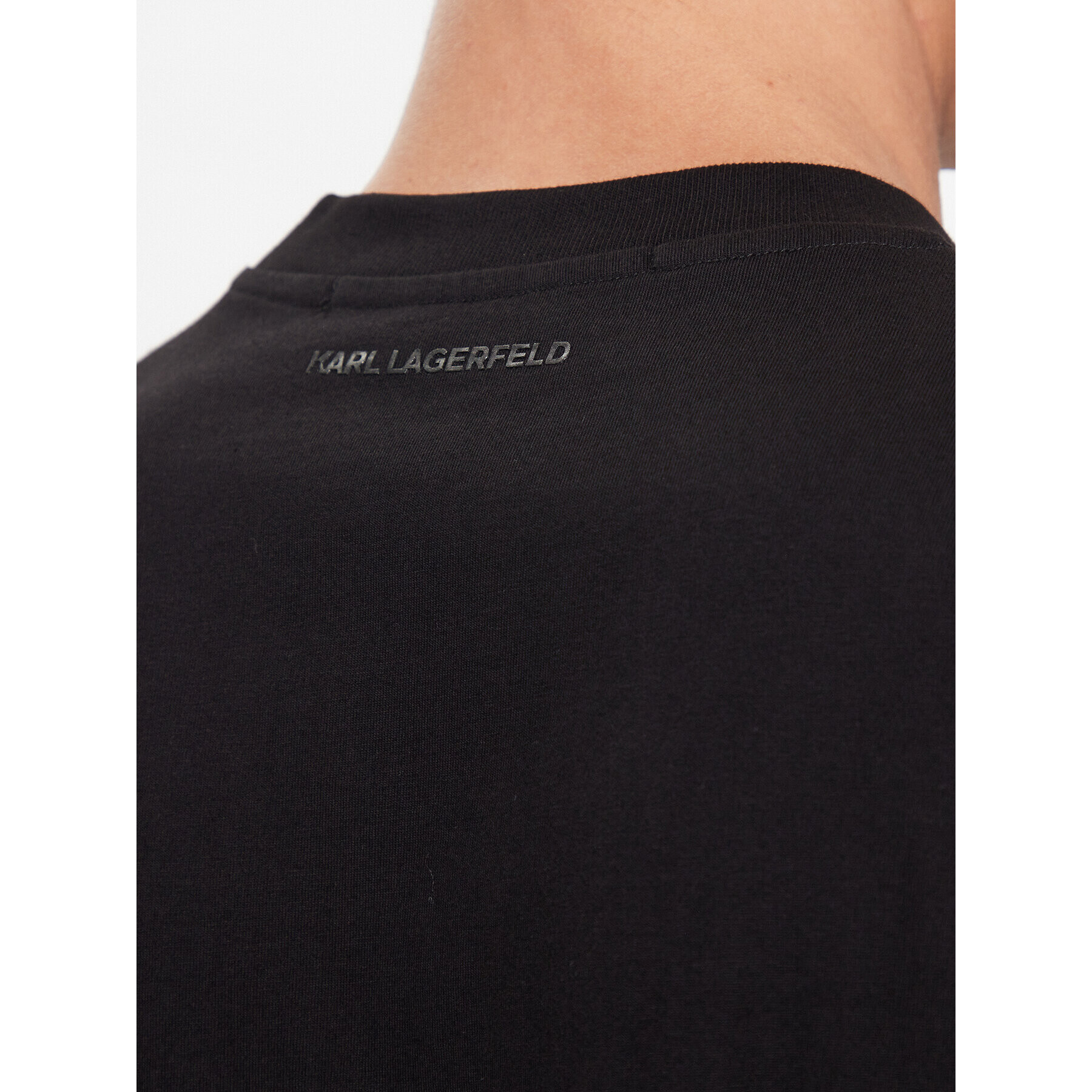 KARL LAGERFELD Тишърт 755068 534240 Черен Regular Fit - Pepit.bg