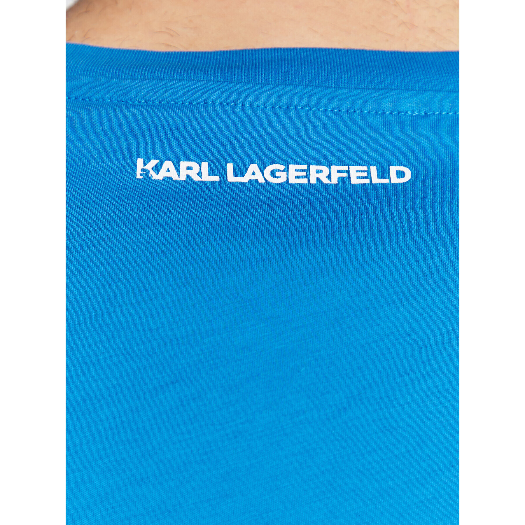 KARL LAGERFELD Тишърт 755071 524251 Син Regular Fit - Pepit.bg