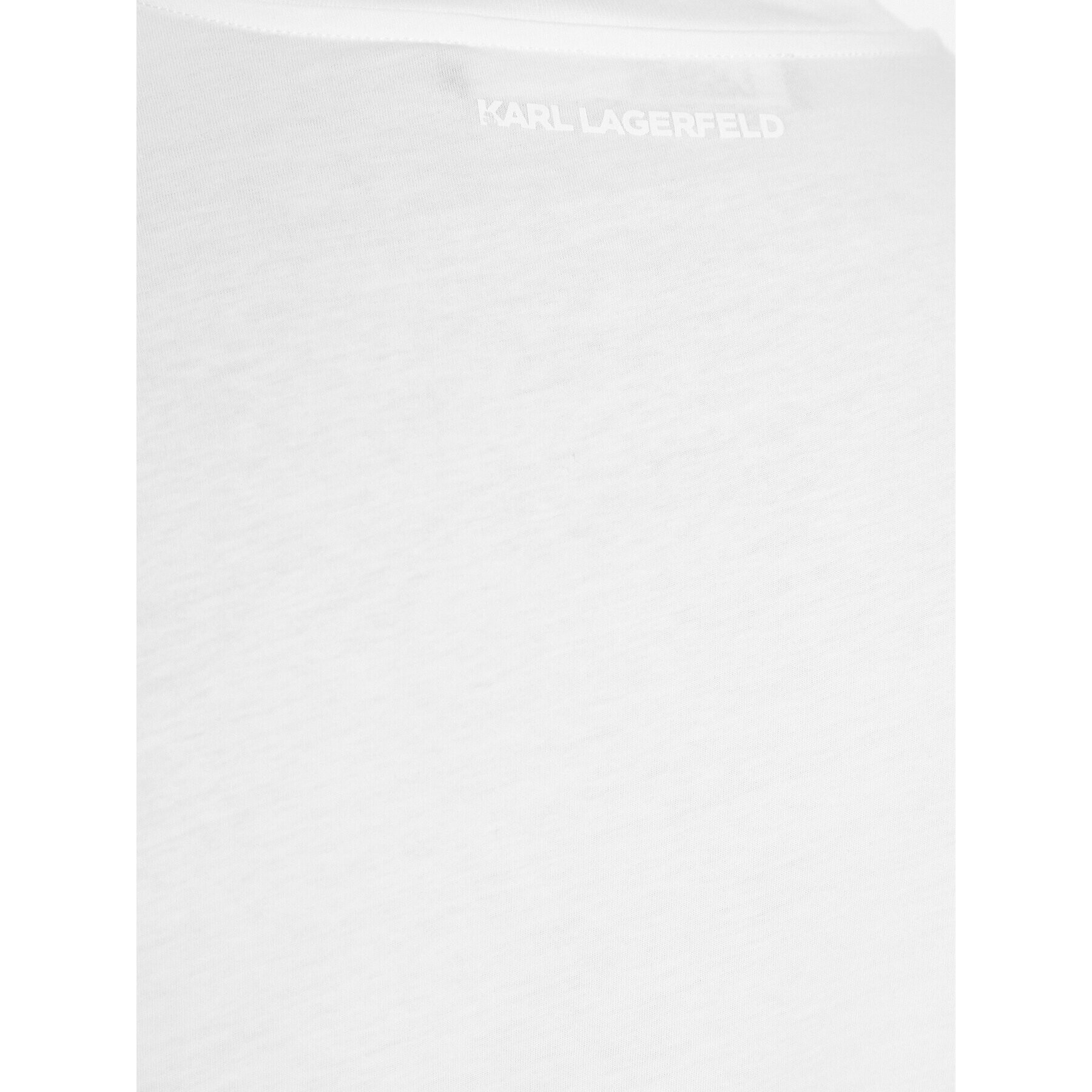 KARL LAGERFELD Тишърт 755071 532251 Бял Regular Fit - Pepit.bg