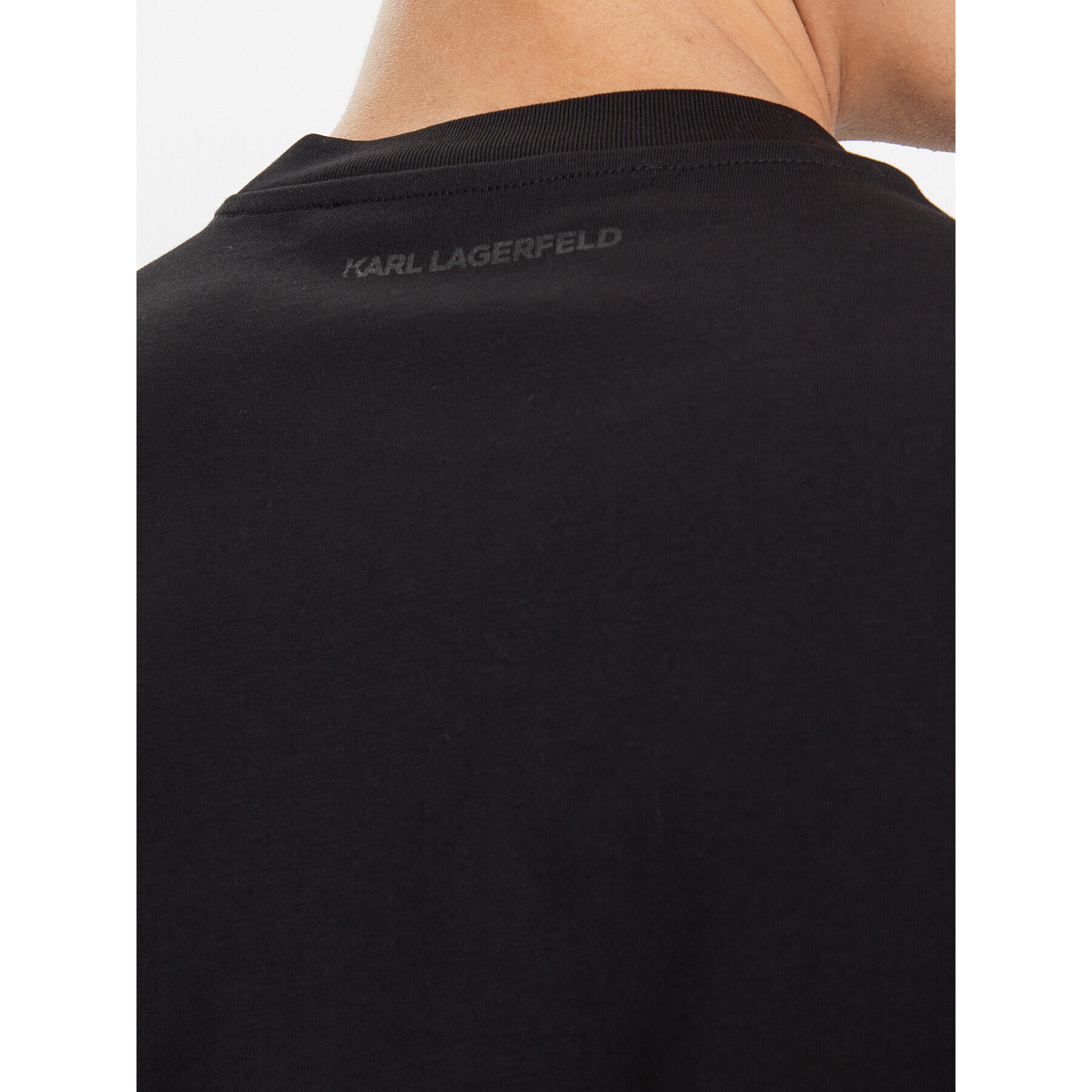 KARL LAGERFELD Тишърт 755073 534250 Черен Regular Fit - Pepit.bg