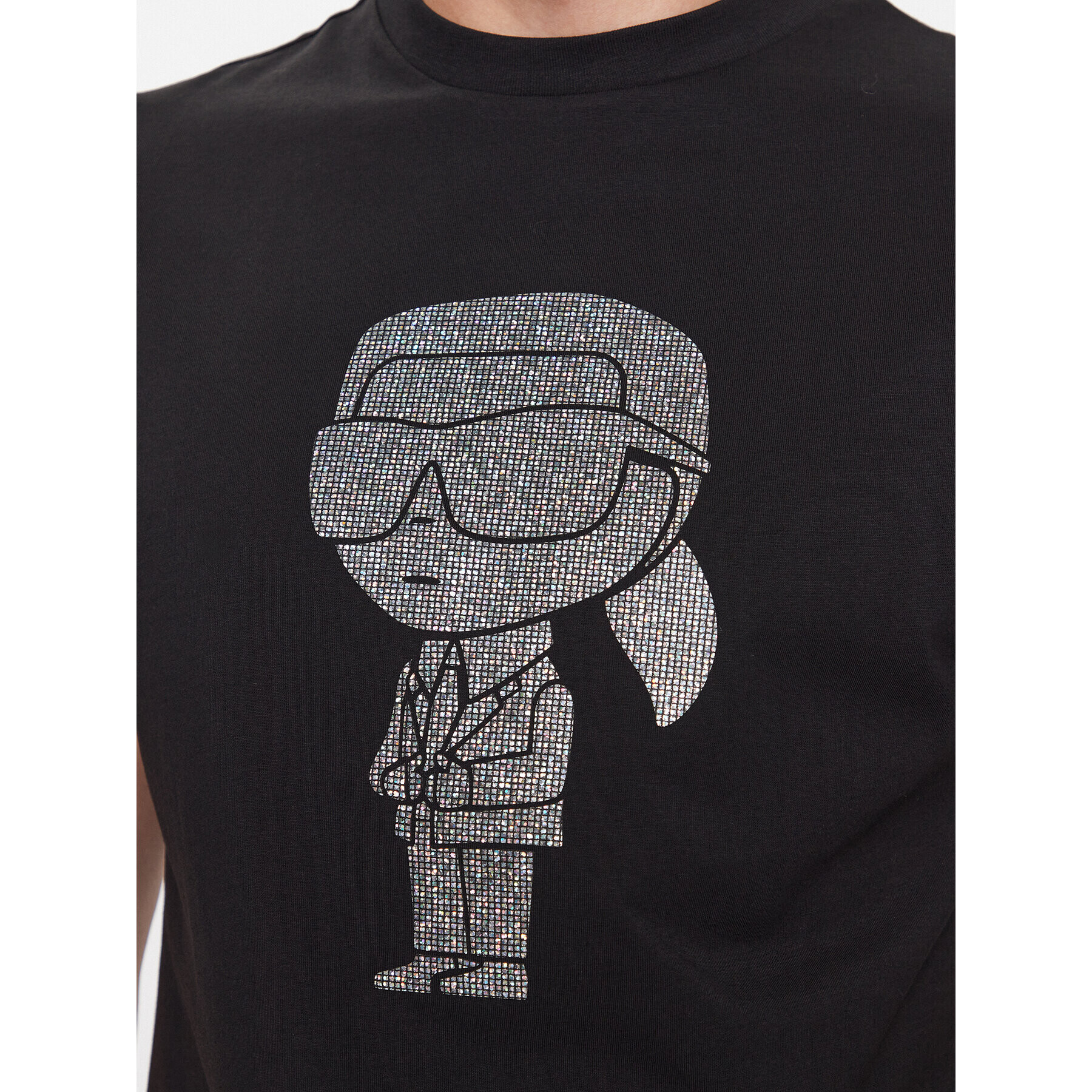 KARL LAGERFELD Тишърт 755073 534250 Сив Regular Fit - Pepit.bg