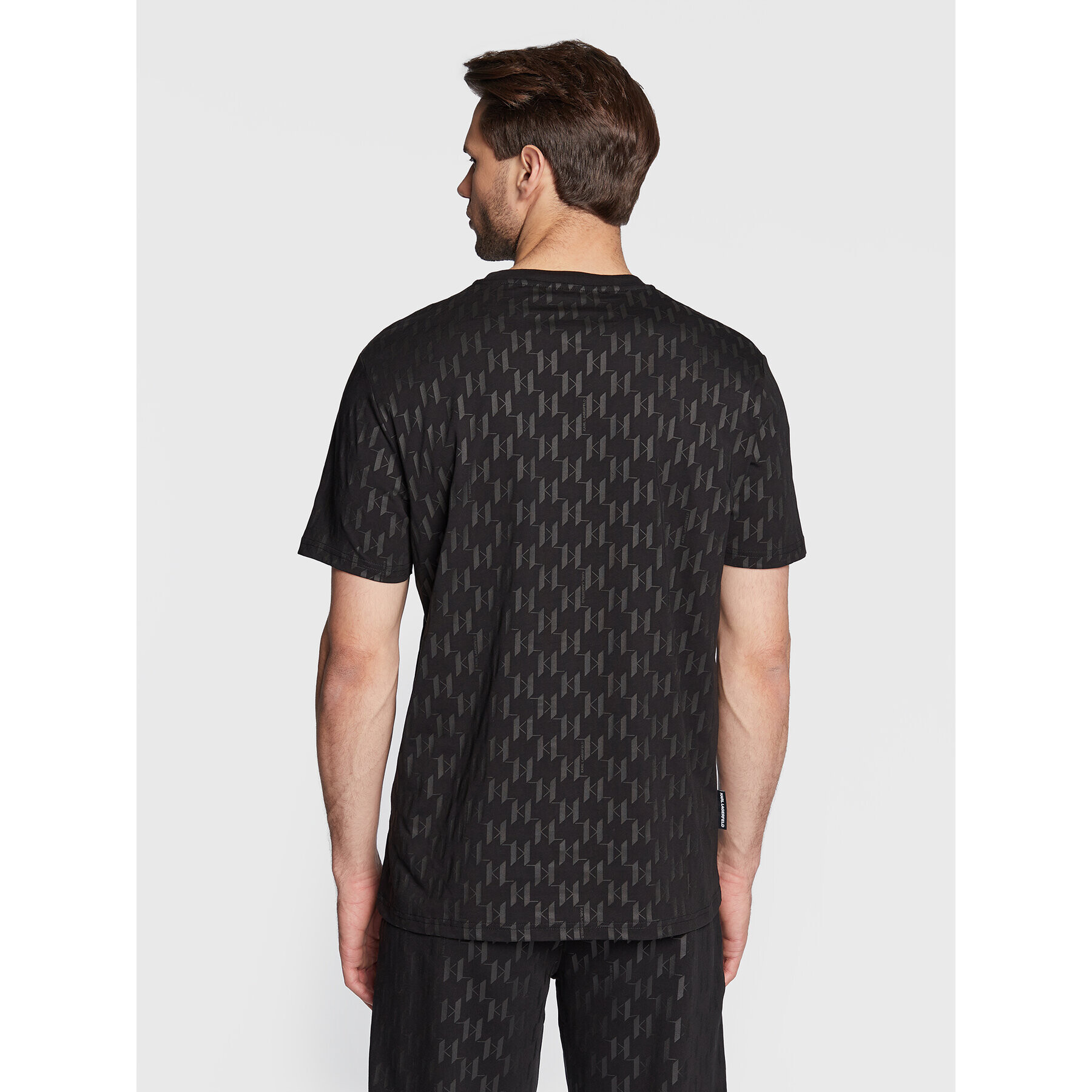 KARL LAGERFELD Тишърт 755074 524251 Черен Regular Fit - Pepit.bg