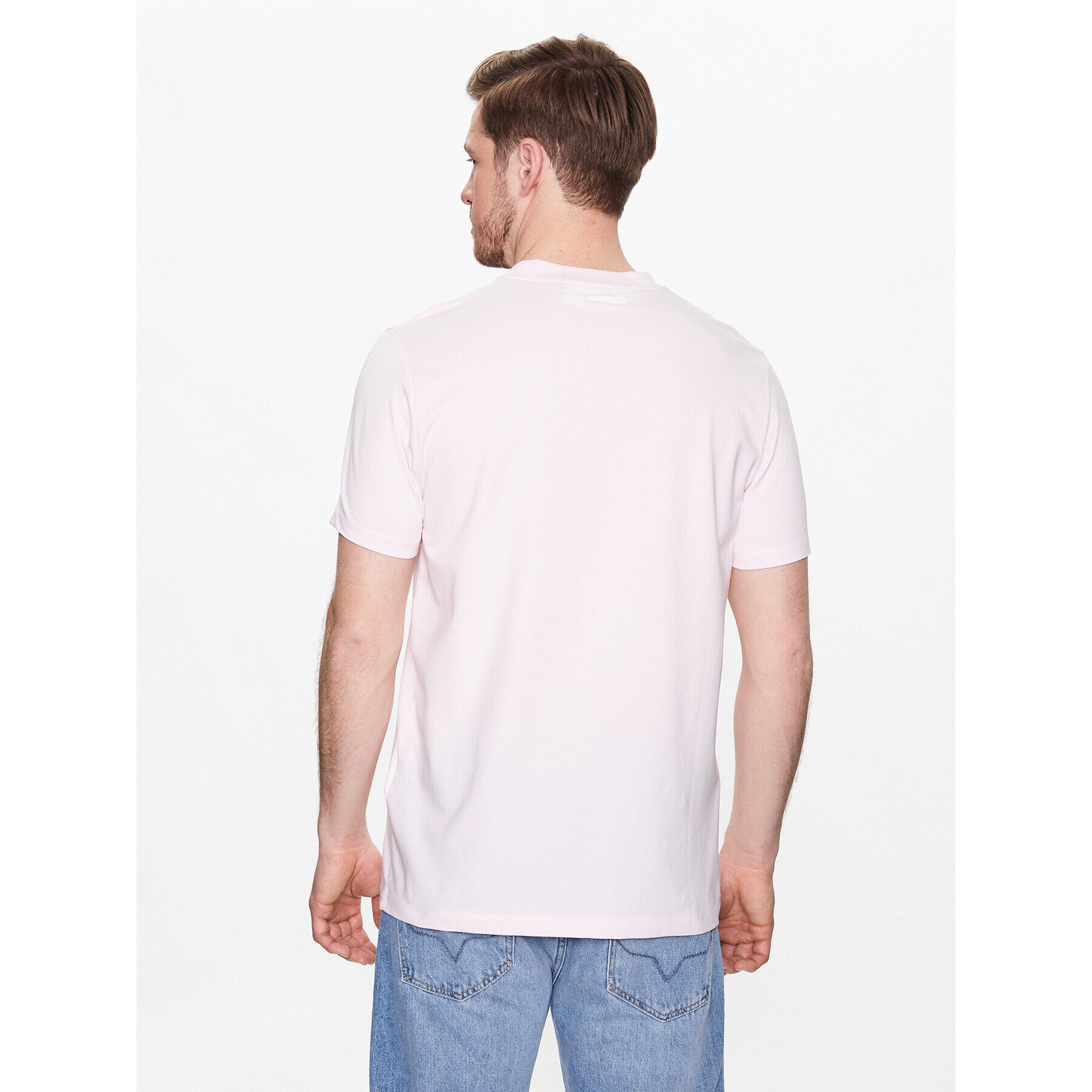 KARL LAGERFELD Тишърт 755080 532221 Розов Regular Fit - Pepit.bg