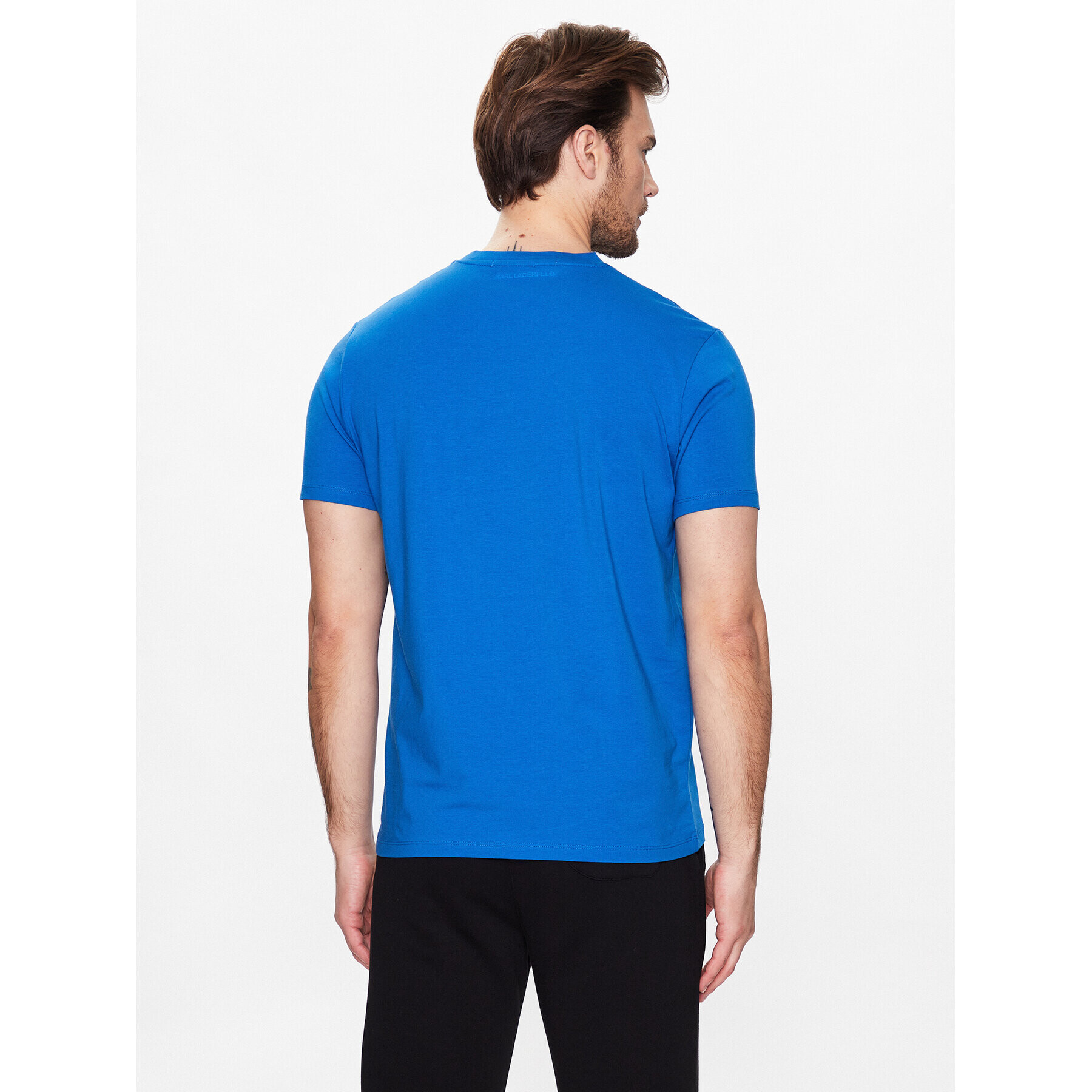 KARL LAGERFELD Тишърт 755086 531221 Син Regular Fit - Pepit.bg