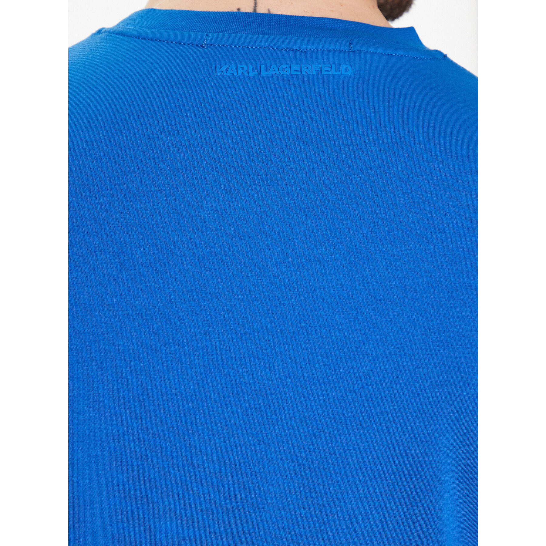 KARL LAGERFELD Тишърт 755086 531221 Син Regular Fit - Pepit.bg
