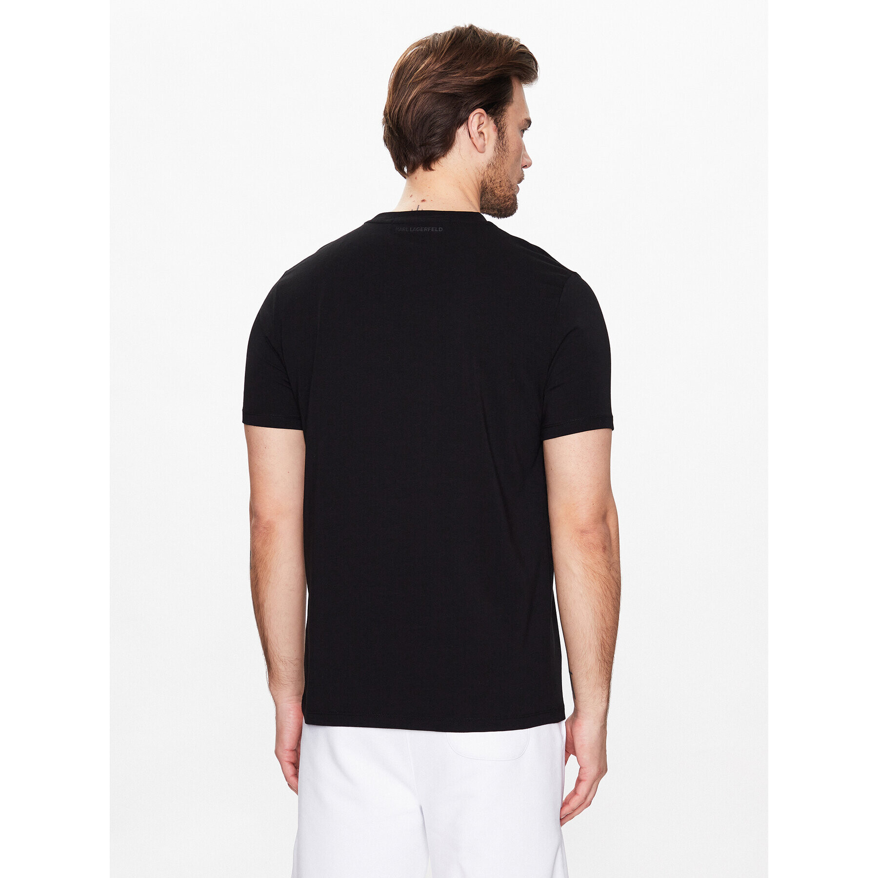 KARL LAGERFELD Тишърт 755090 531221 Черен Regular Fit - Pepit.bg