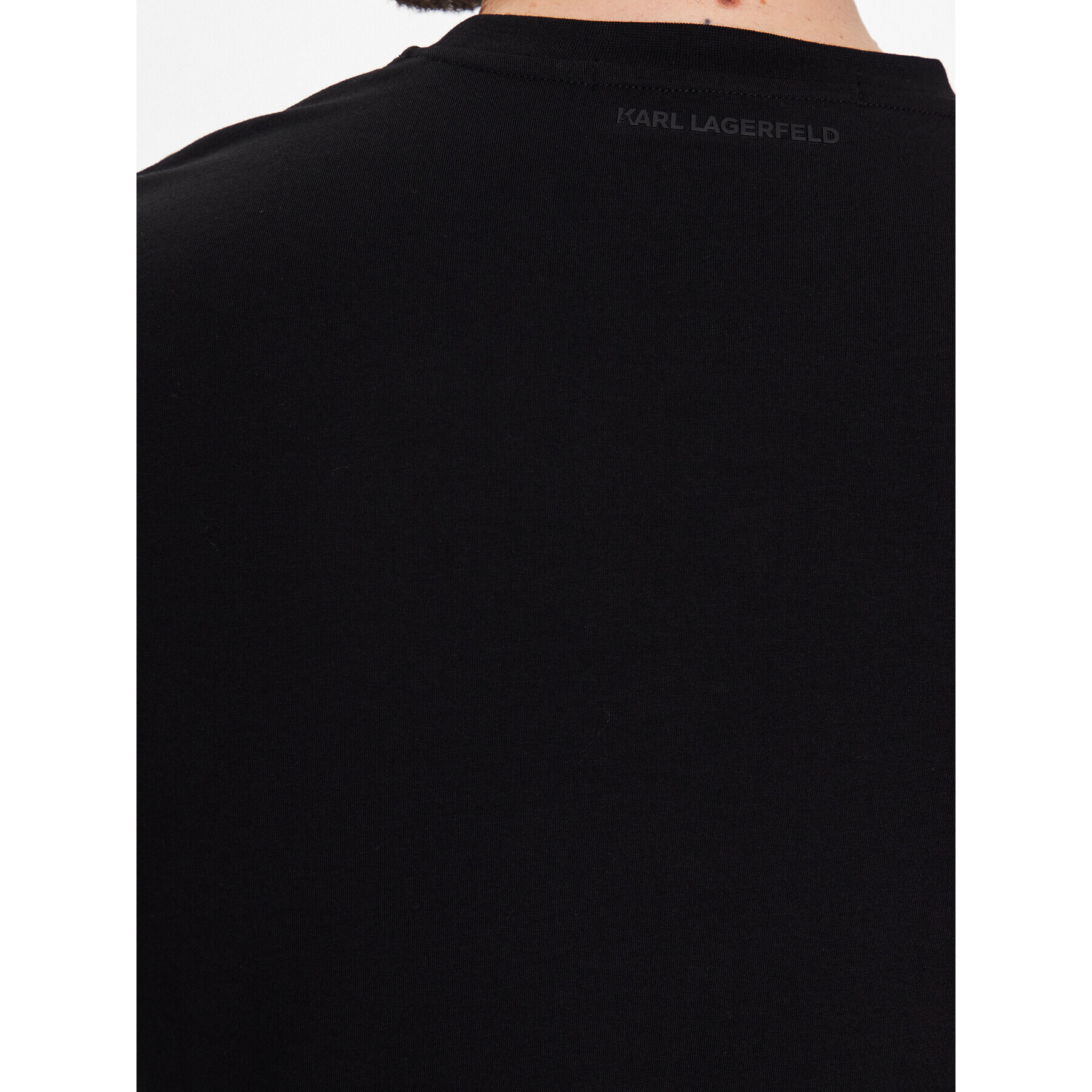 KARL LAGERFELD Тишърт 755090 531221 Черен Regular Fit - Pepit.bg