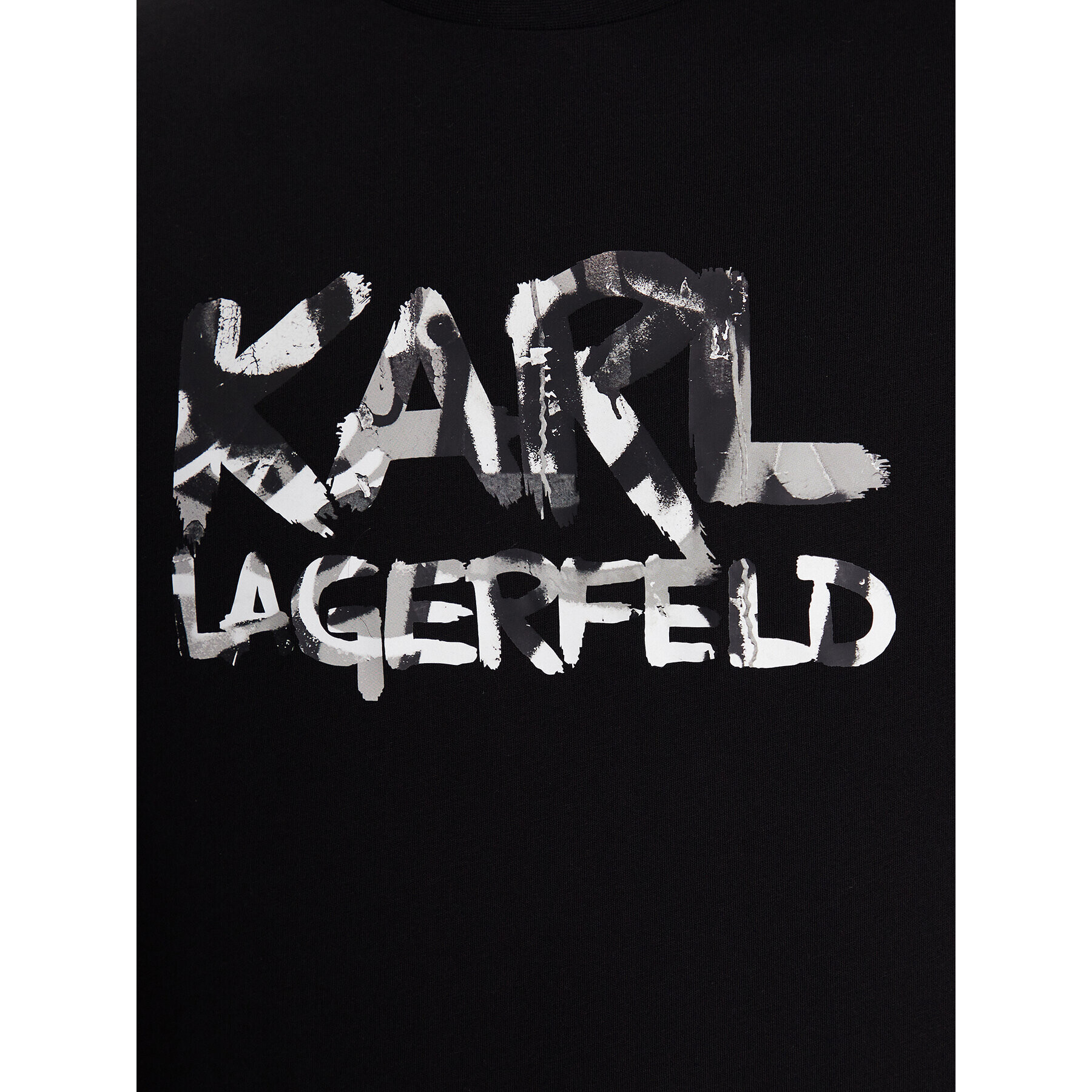 KARL LAGERFELD Тишърт 755400 531224 Черен Regular Fit - Pepit.bg