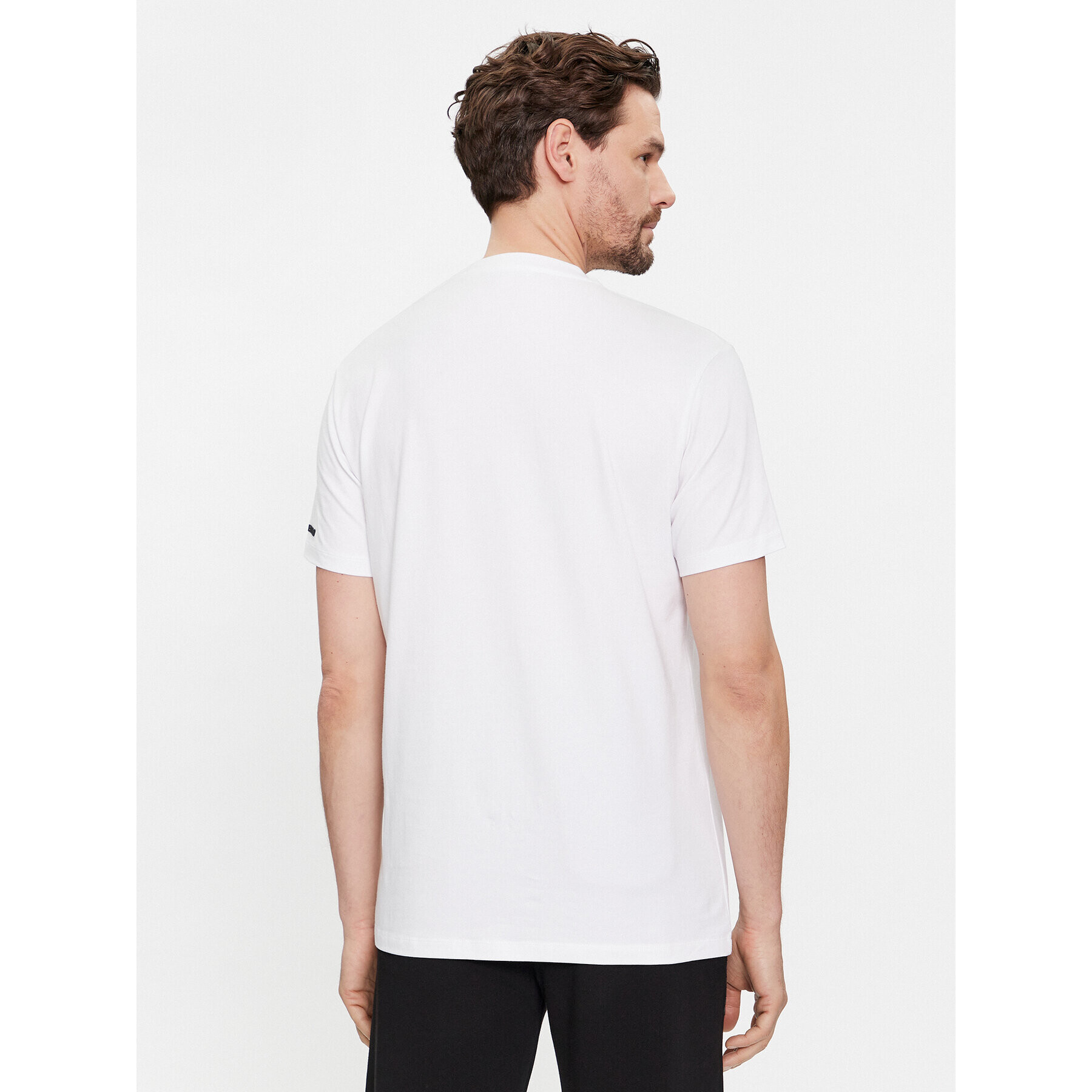 KARL LAGERFELD Тишърт 755401 541221 Бял Regular Fit - Pepit.bg
