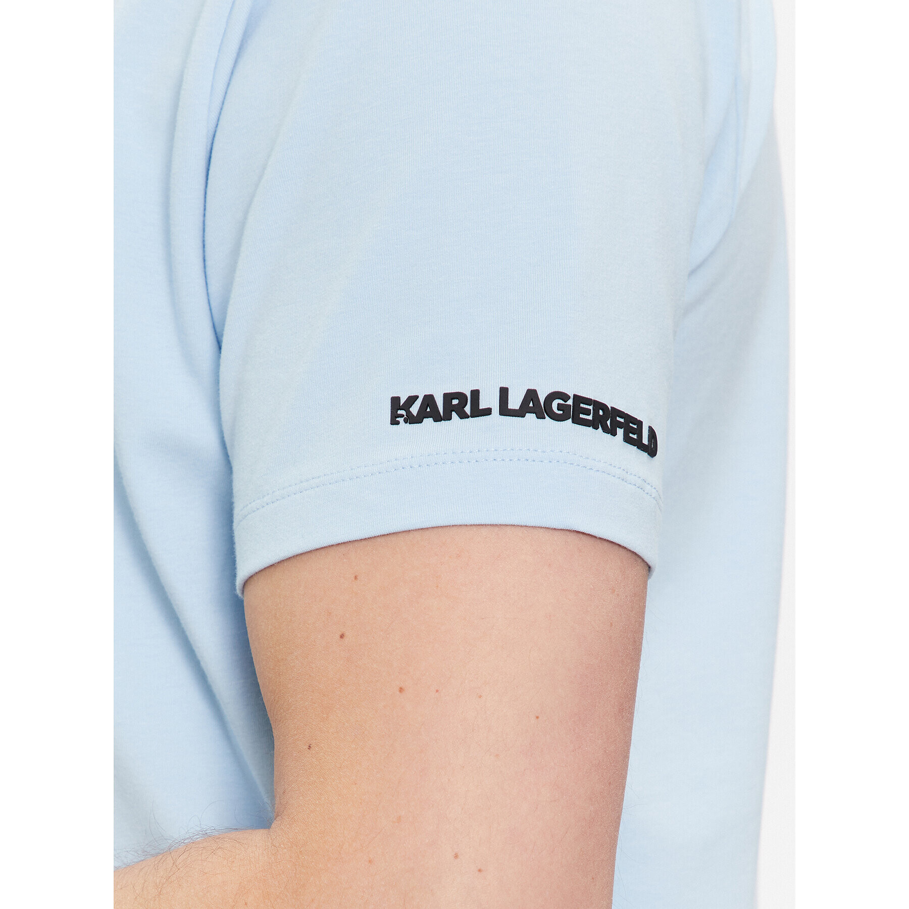 KARL LAGERFELD Тишърт 755401 541221 Син Regular Fit - Pepit.bg