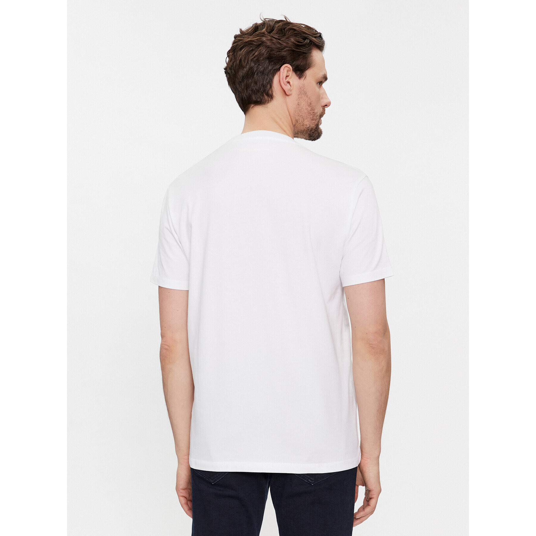 KARL LAGERFELD Тишърт 755403 541221 Бял Regular Fit - Pepit.bg