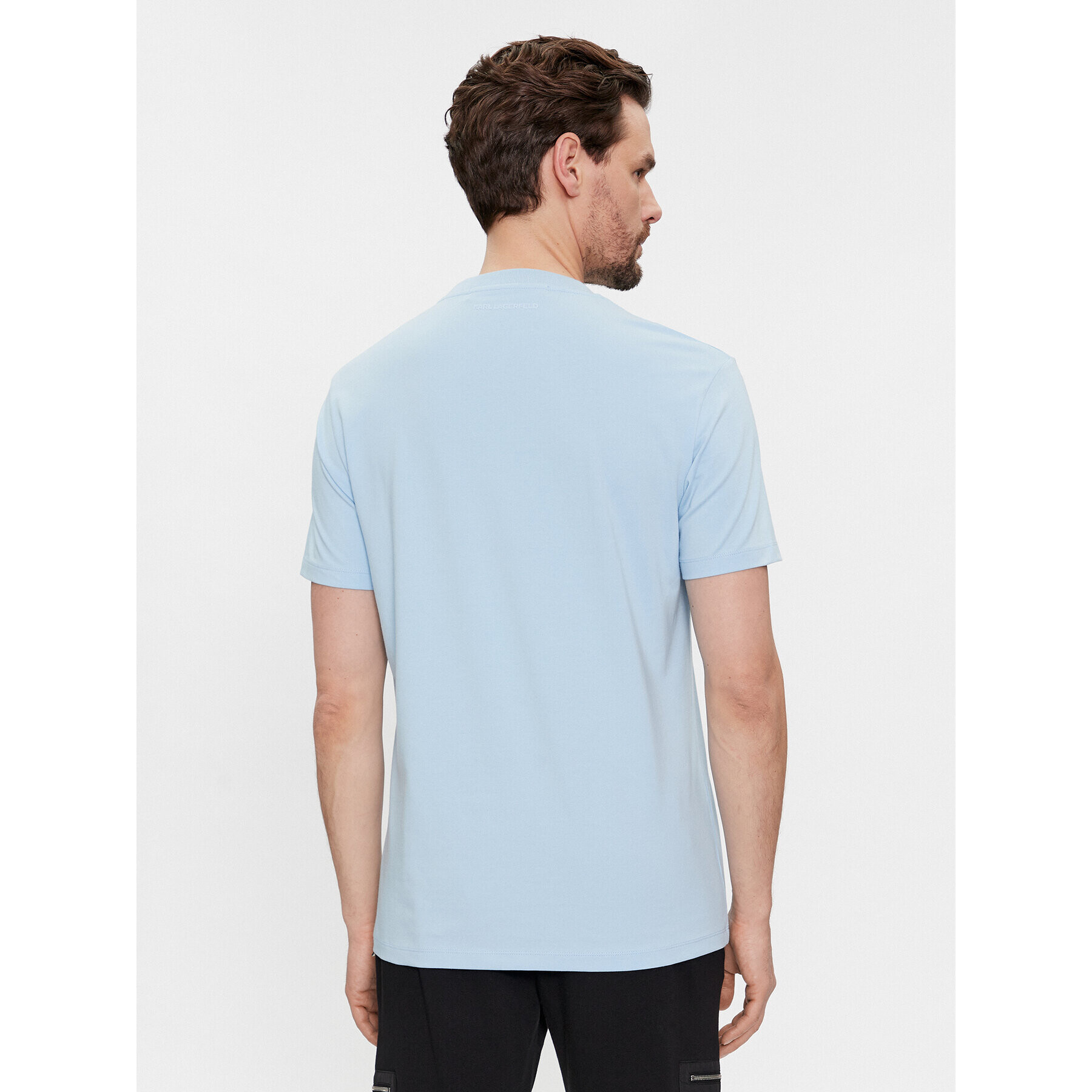 KARL LAGERFELD Тишърт 755403 541221 Син Regular Fit - Pepit.bg