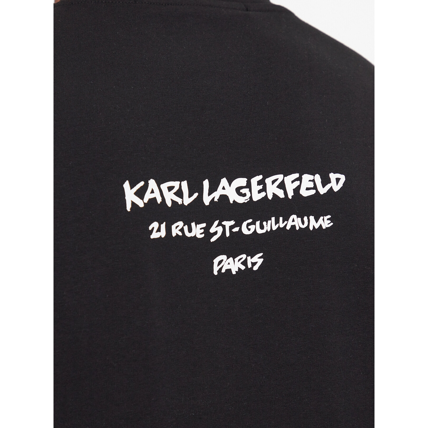 KARL LAGERFELD Тишърт 755404 533221 Черен Regular Fit - Pepit.bg