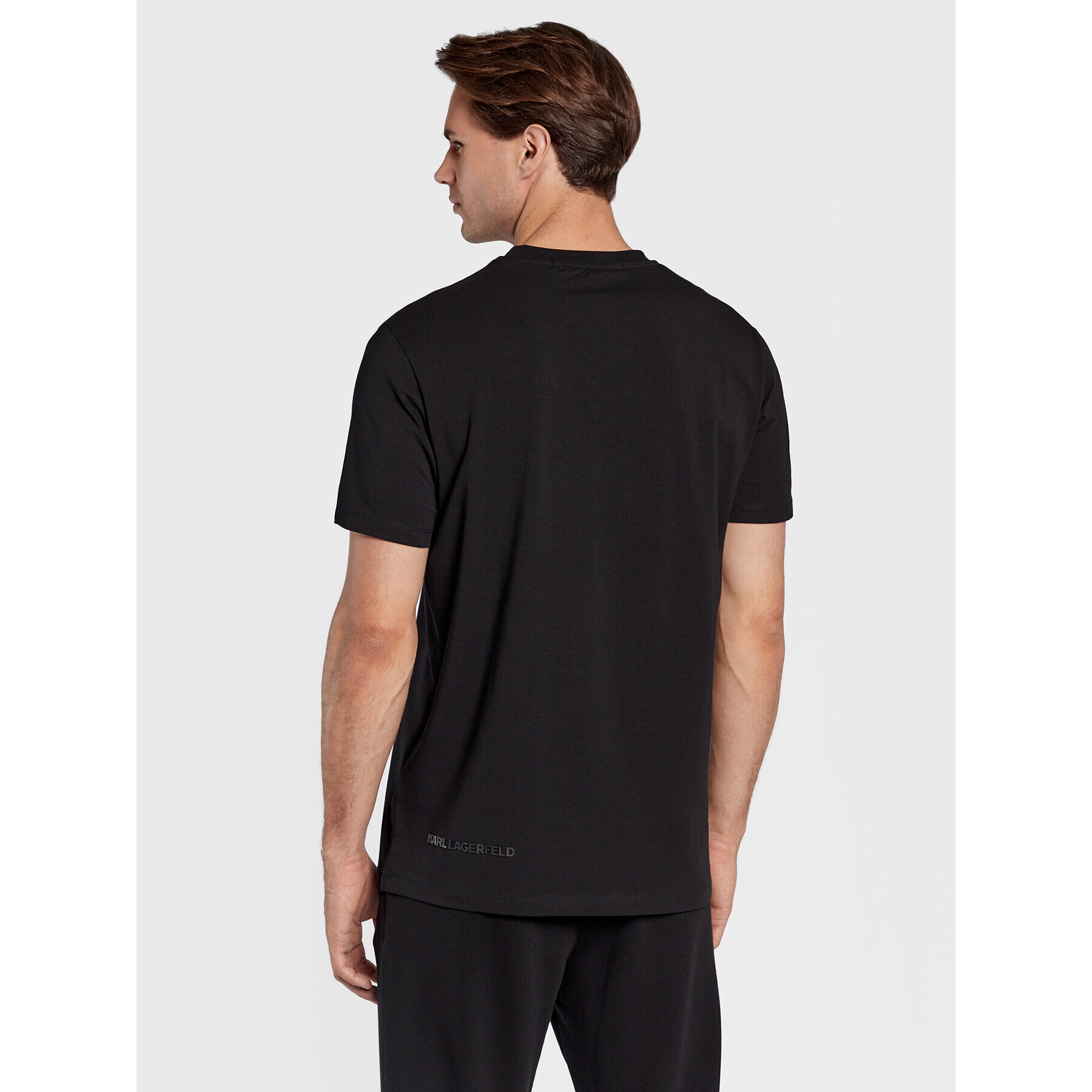 KARL LAGERFELD Тишърт 755422 524221 Черен Regular Fit - Pepit.bg