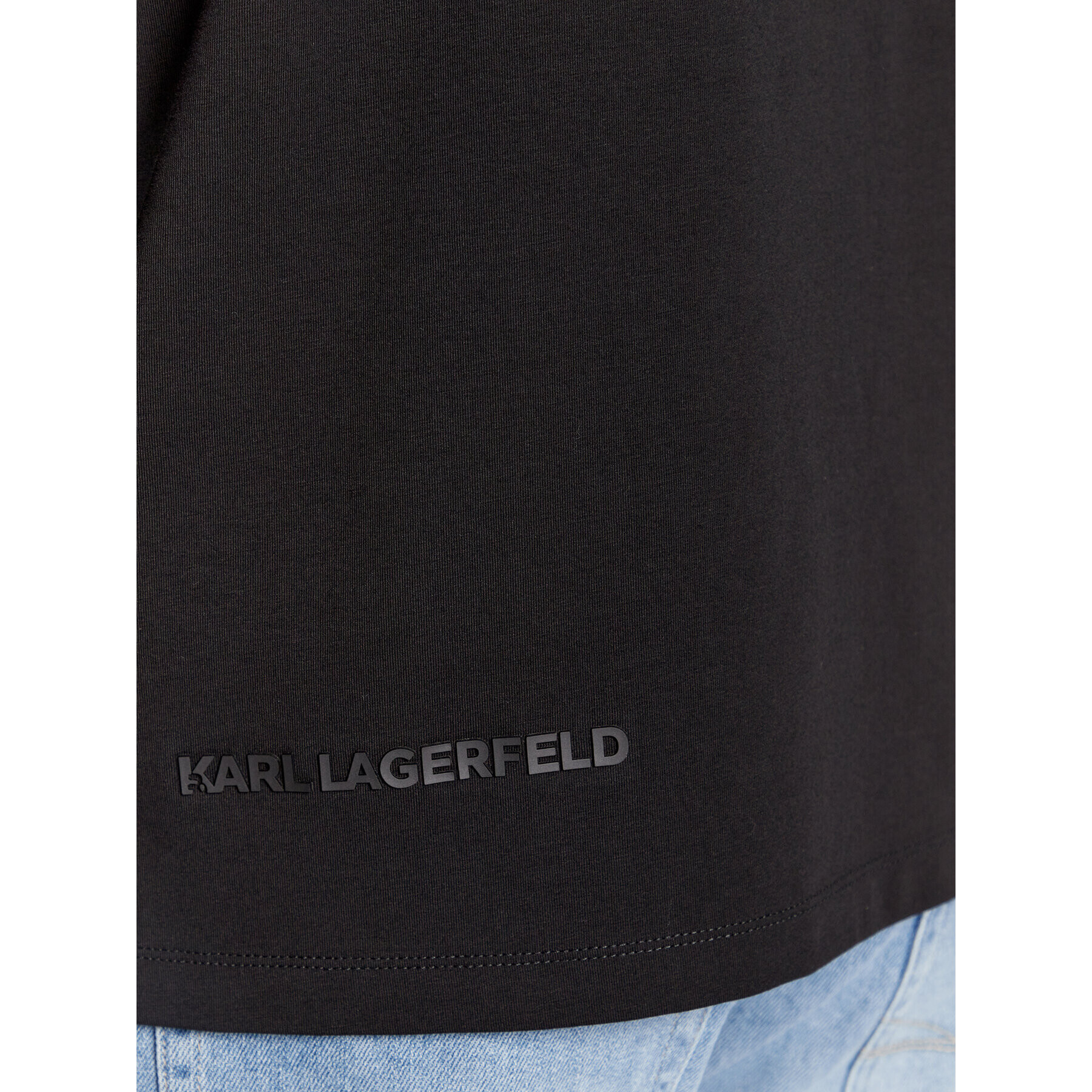 KARL LAGERFELD Тишърт 755422 524221 Черен Regular Fit - Pepit.bg