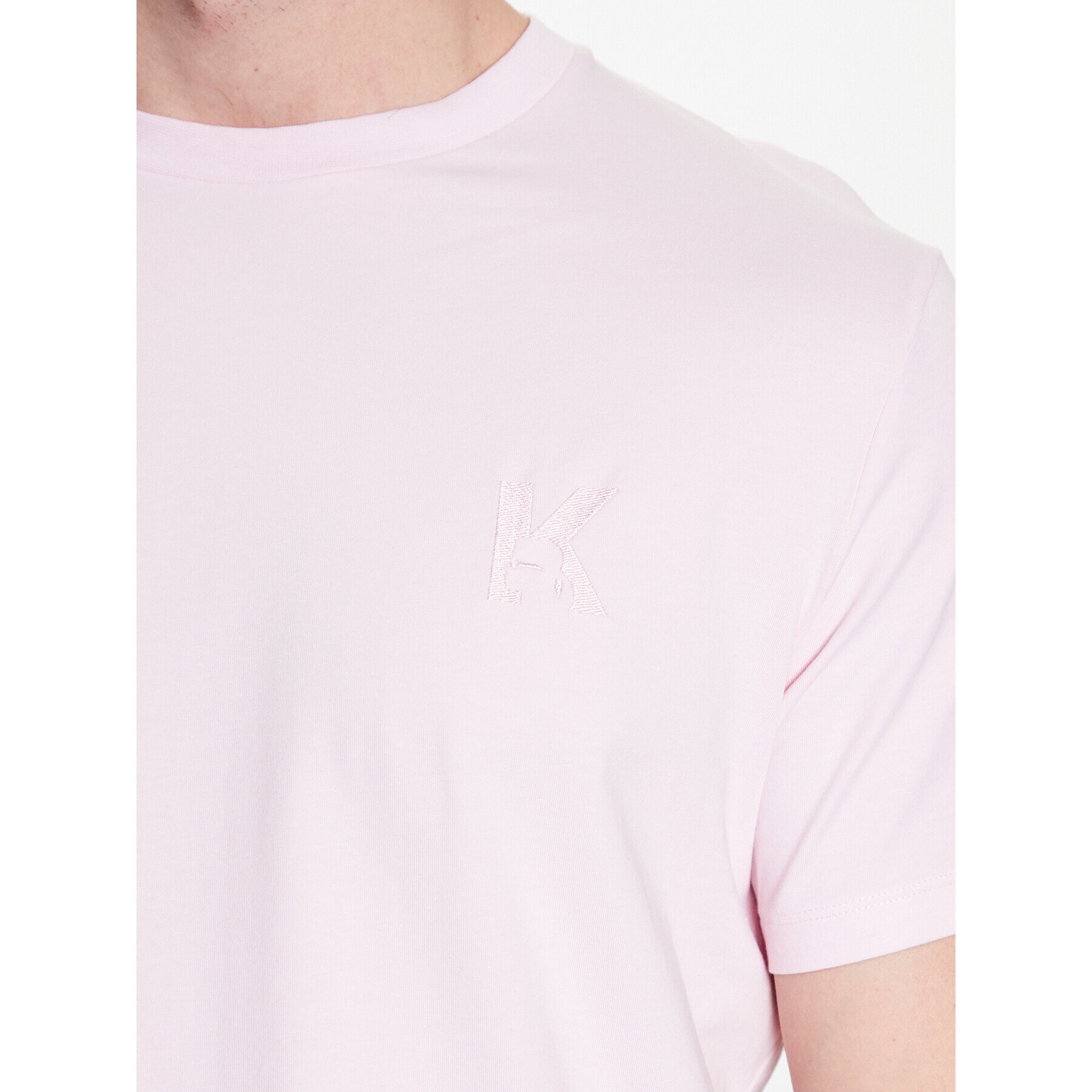 KARL LAGERFELD Тишърт 755890 532221 Розов Regular Fit - Pepit.bg
