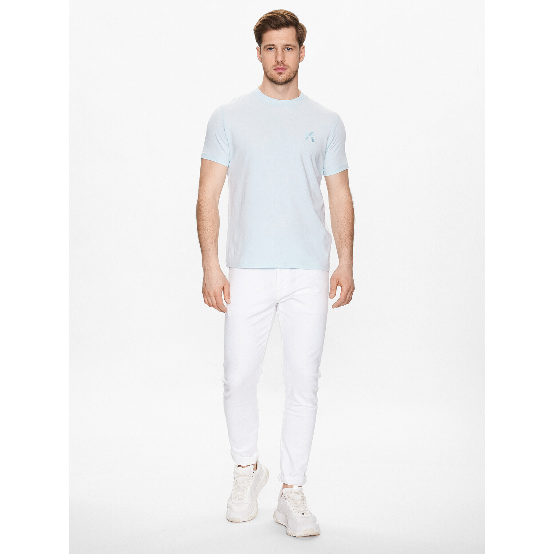 KARL LAGERFELD Тишърт 755890 532221 Син Regular Fit - Pepit.bg