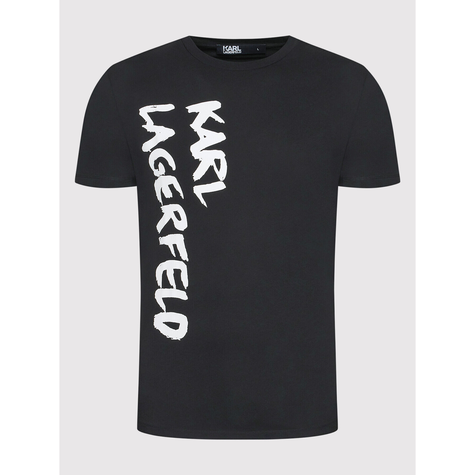KARL LAGERFELD Тишърт Crewneck 755065 521224 Черен Regular Fit - Pepit.bg