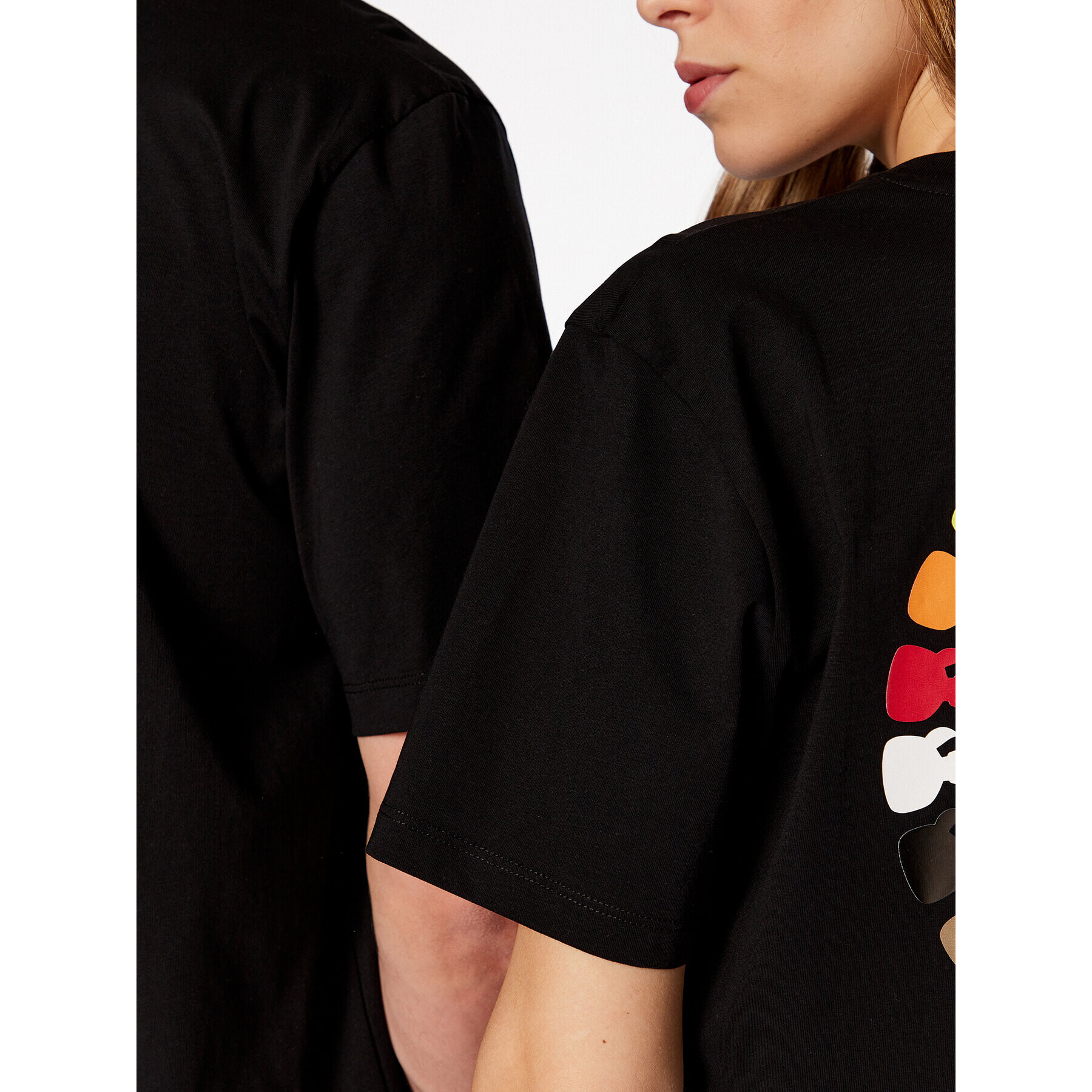 KARL LAGERFELD Тишърт Unisex 225W1781 Черен Regular Fit - Pepit.bg