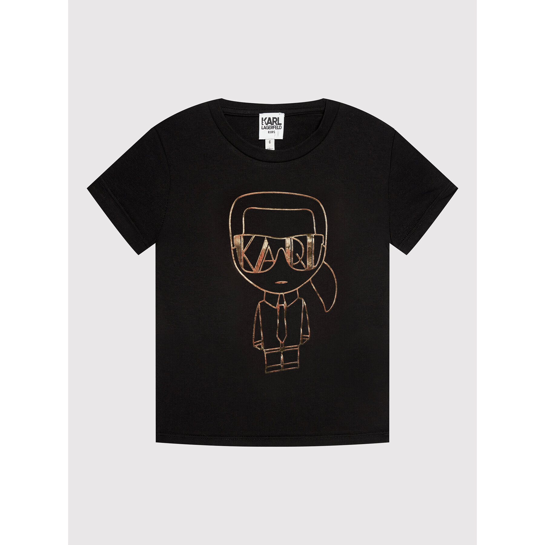KARL LAGERFELD Тишърт Z15330 D Черен Regular Fit - Pepit.bg