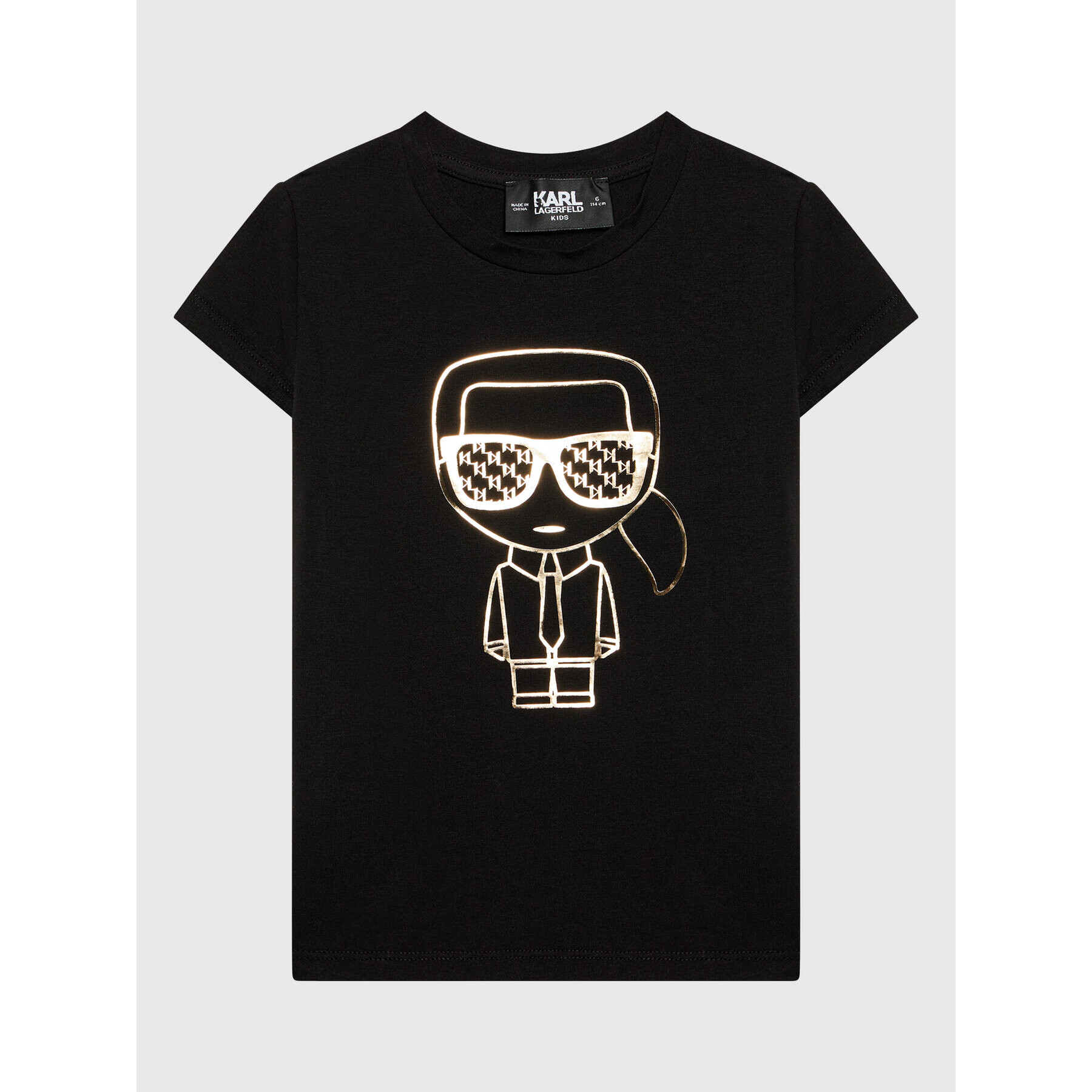 KARL LAGERFELD Тишърт Z15359 M Черен Regular Fit - Pepit.bg