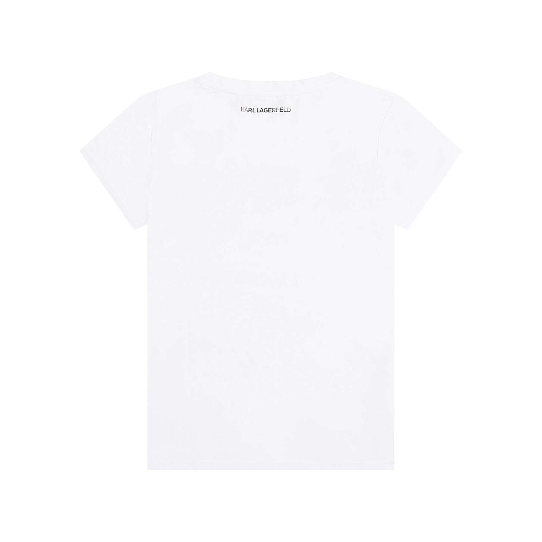KARL LAGERFELD Тишърт Z15380 D Бял Regular Fit - Pepit.bg