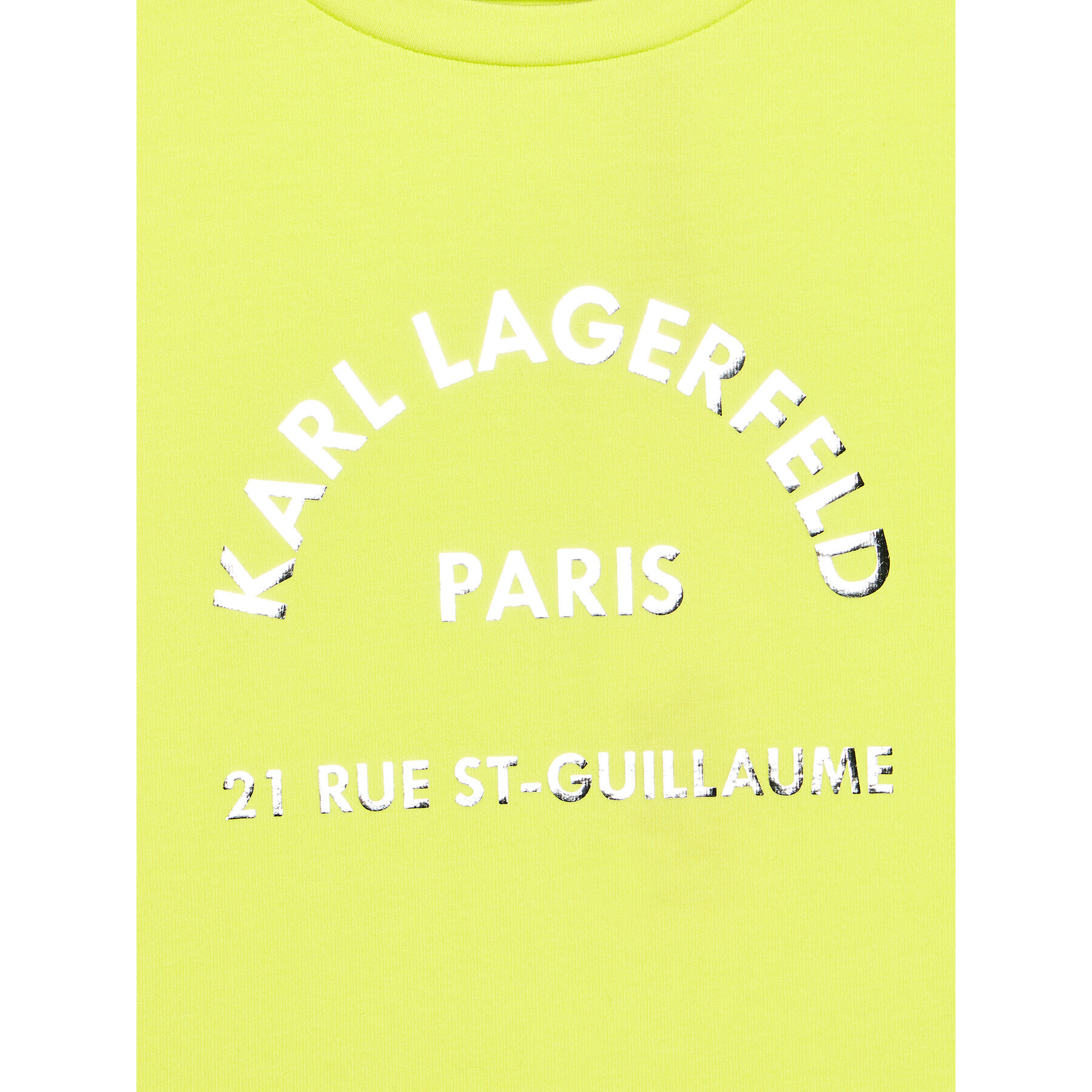 KARL LAGERFELD Тишърт Z15380 D Зелен Regular Fit - Pepit.bg