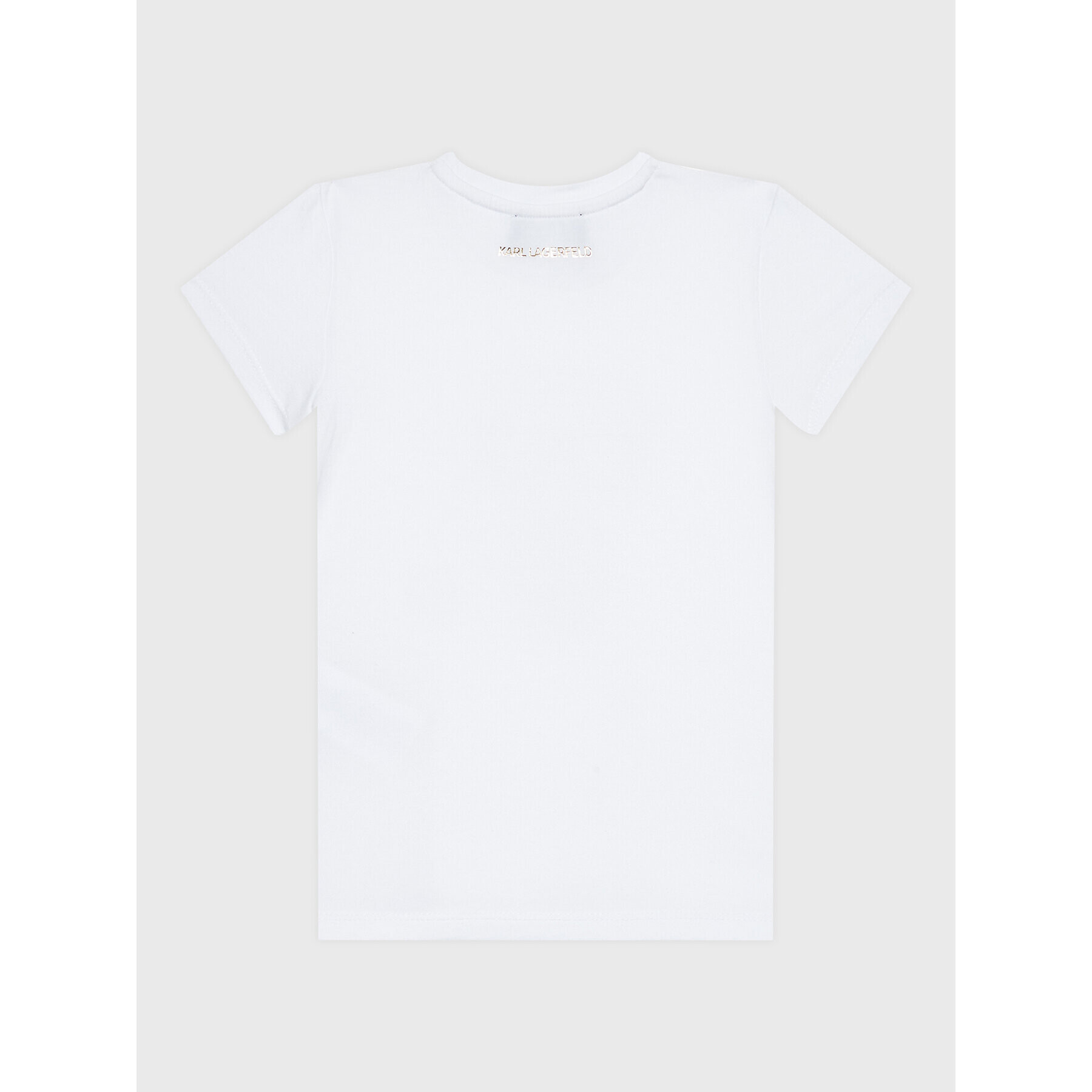KARL LAGERFELD Тишърт Z15386 D Бял Regular Fit - Pepit.bg
