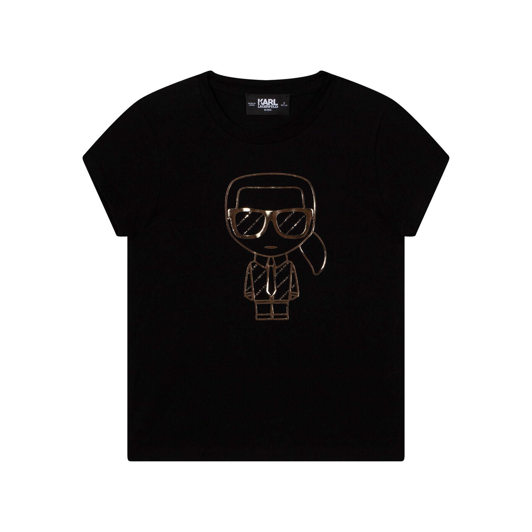 KARL LAGERFELD Тишърт Z15386 M Черен Regular Fit - Pepit.bg