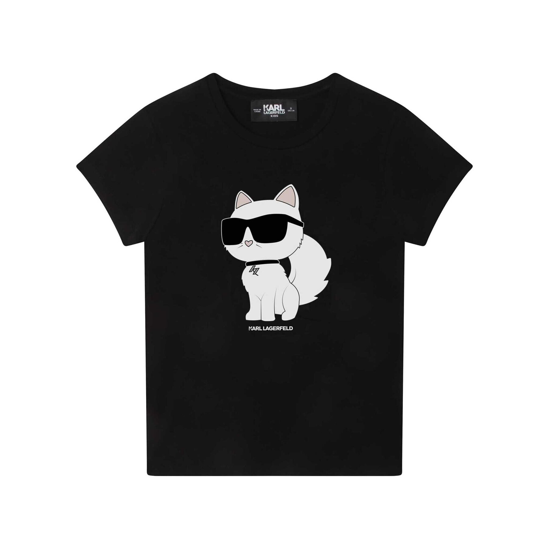 KARL LAGERFELD Тишърт Z15416 S Черен Regular Fit - Pepit.bg
