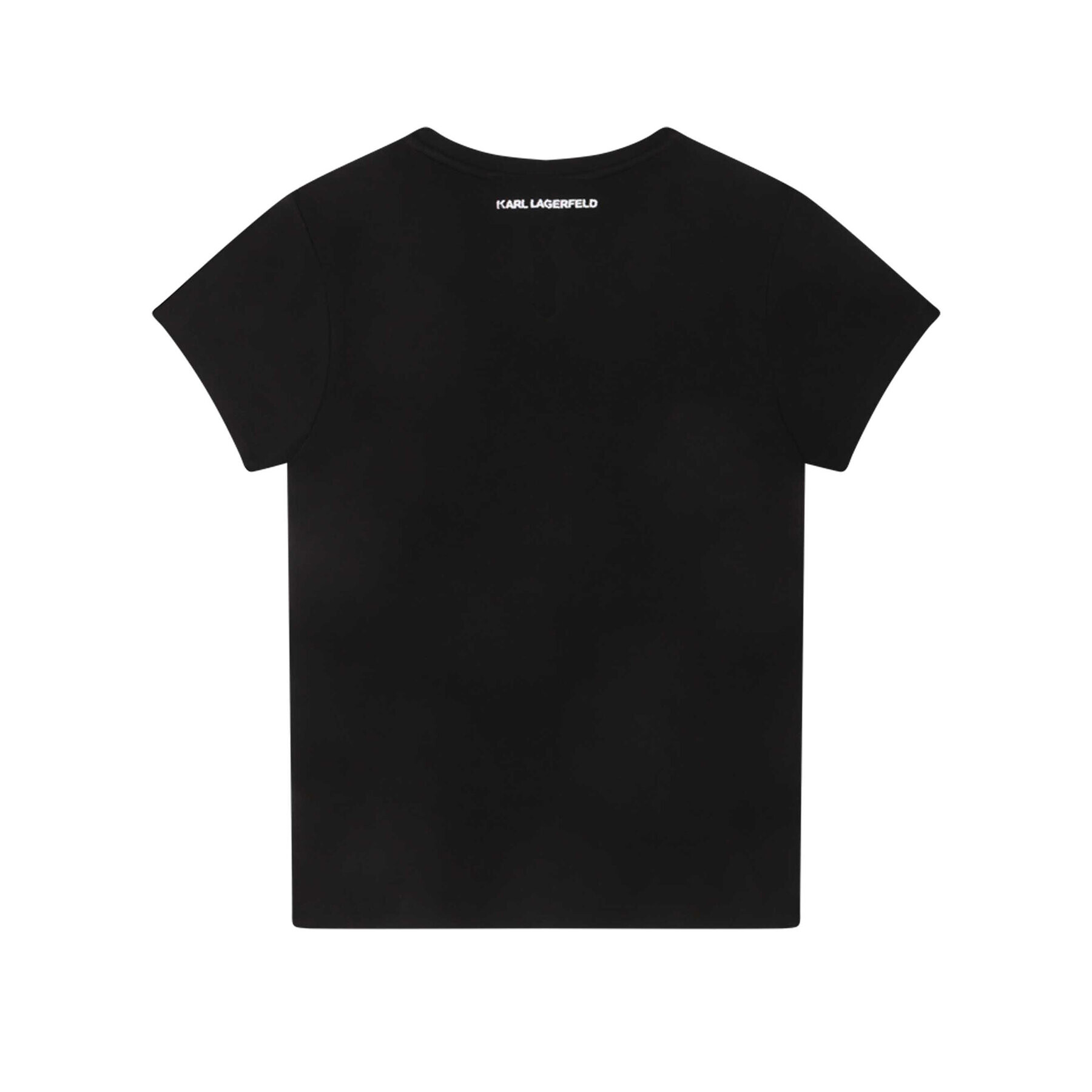 KARL LAGERFELD Тишърт Z15416 S Черен Regular Fit - Pepit.bg