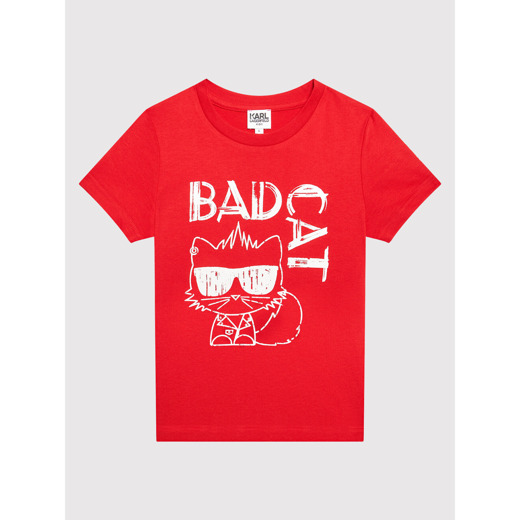 KARL LAGERFELD Тишърт Z25303 S Червен Regular Fit - Pepit.bg