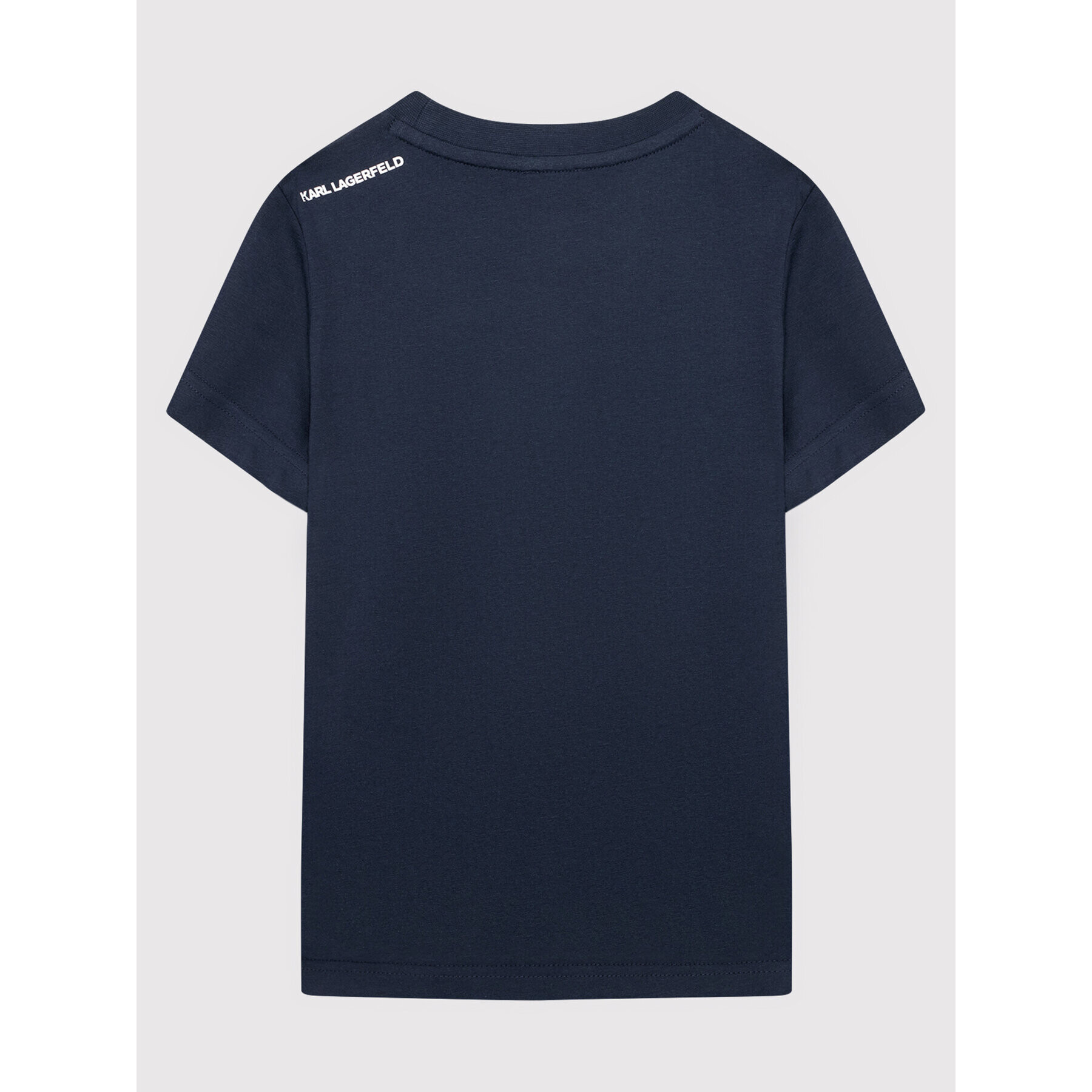 KARL LAGERFELD Тишърт Z25316 S Тъмносин Regular Fit - Pepit.bg