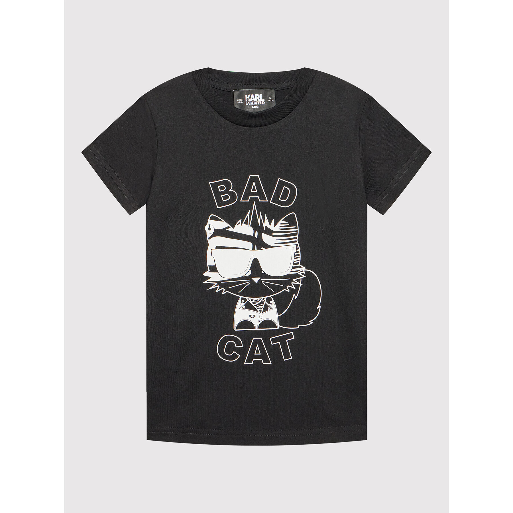 KARL LAGERFELD Тишърт Z25333 D Черен Regular Fit - Pepit.bg
