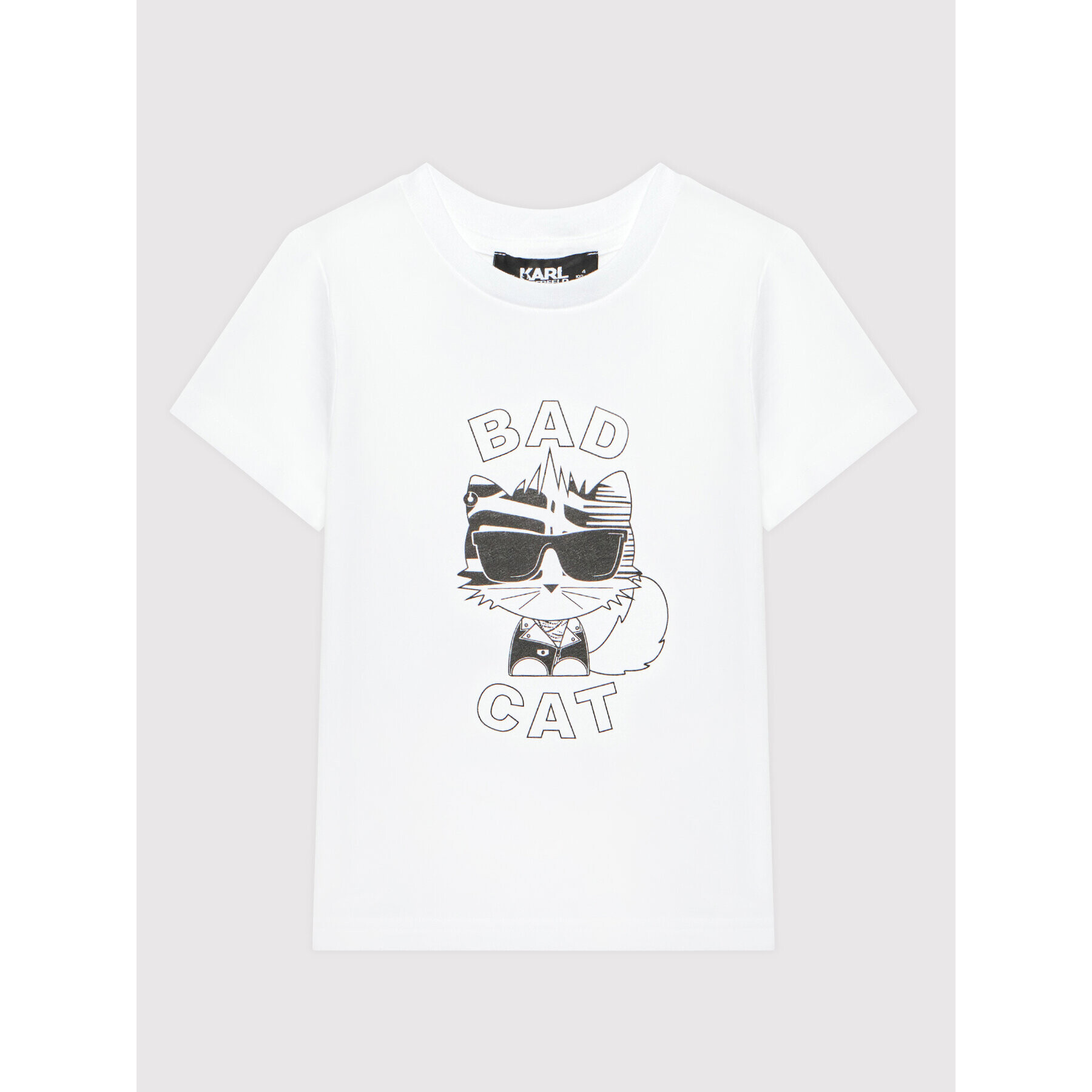 KARL LAGERFELD Тишърт Z25333 M Бял Regular Fit - Pepit.bg