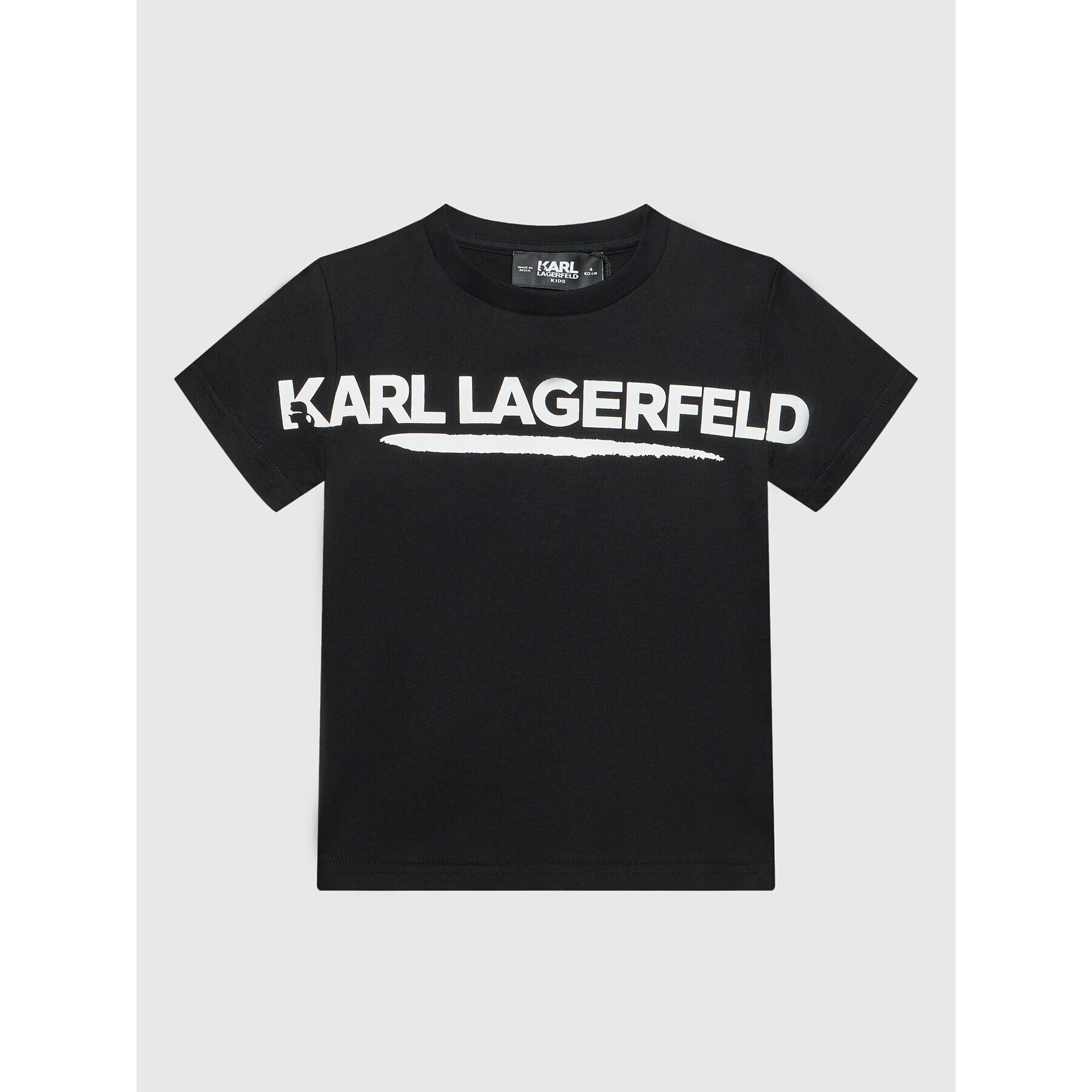 KARL LAGERFELD Тишърт Z25336 M Черен Regular Fit - Pepit.bg
