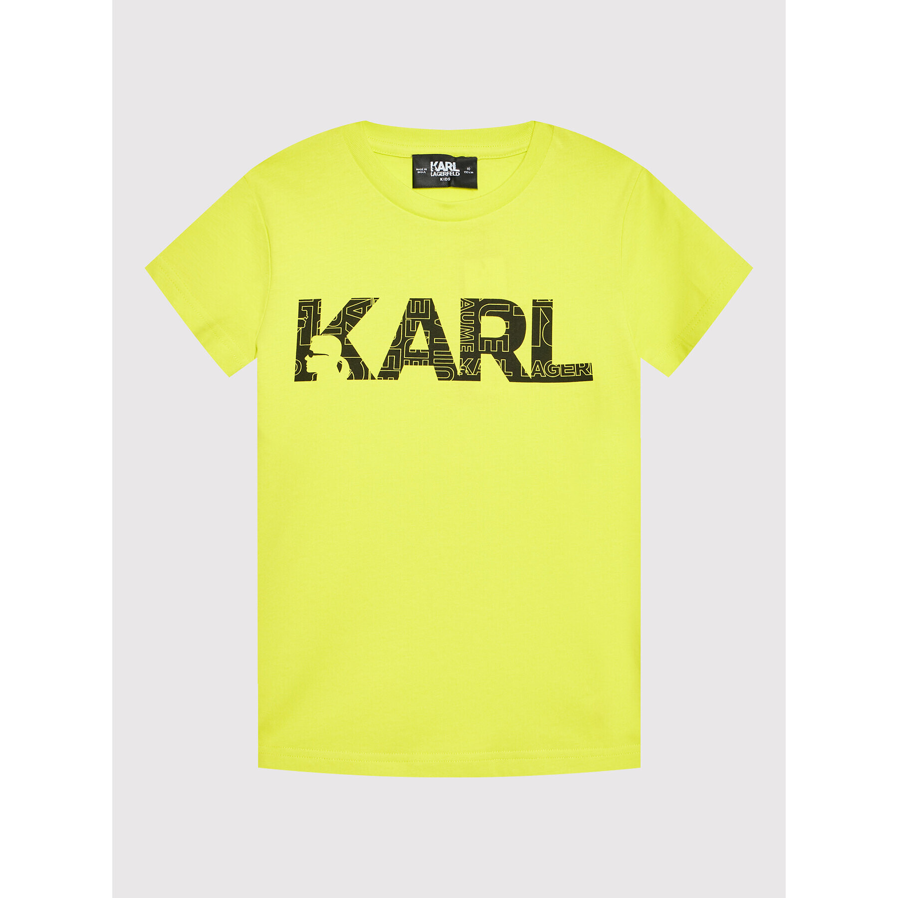 KARL LAGERFELD Тишърт Z25358 M Зелен Regular Fit - Pepit.bg